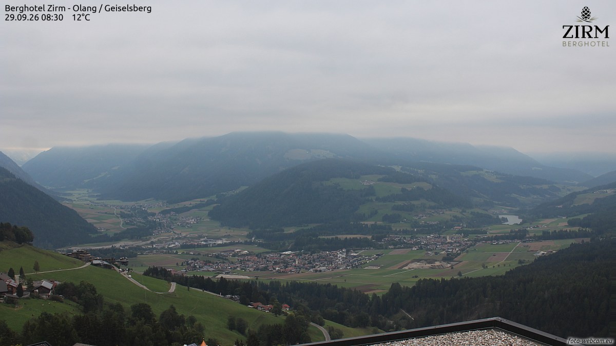 Archiv Foto Webcam Berghotel Zirm am Kronplatz