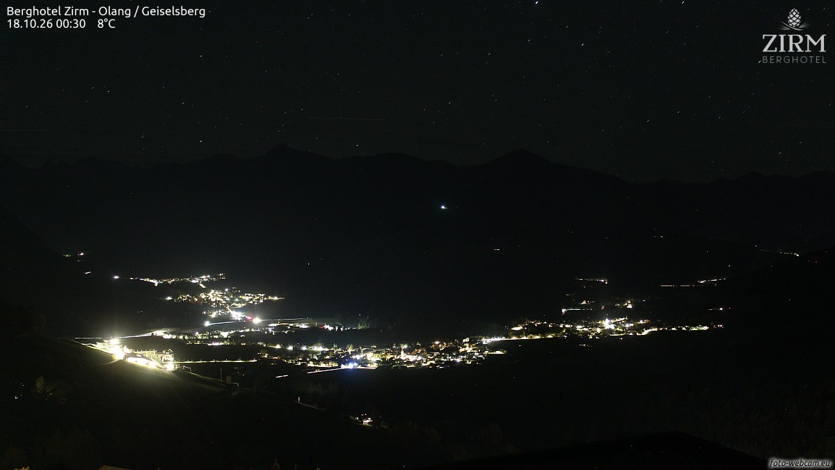 Archiv Foto Webcam Berghotel Zirm am Kronplatz
