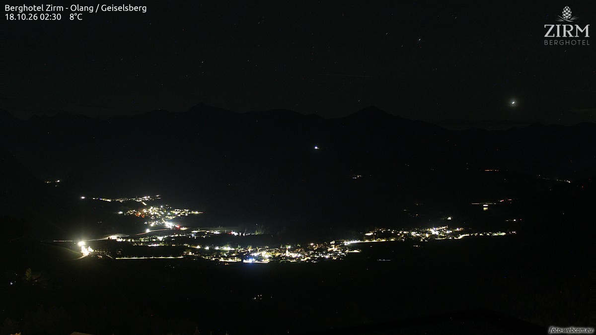 Archiv Foto Webcam Berghotel Zirm am Kronplatz