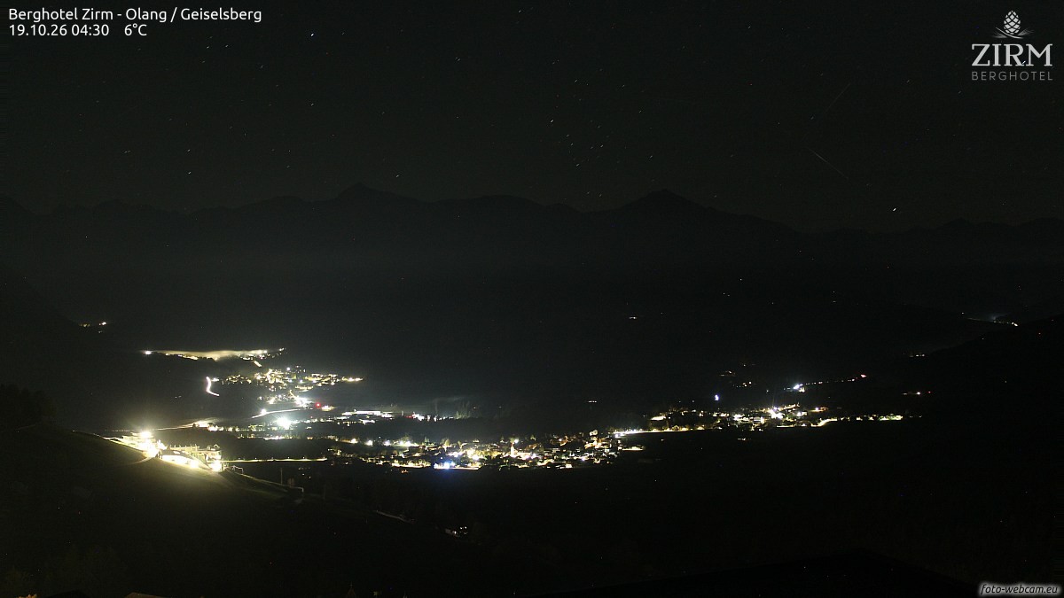 Archiv Foto Webcam Berghotel Zirm am Kronplatz