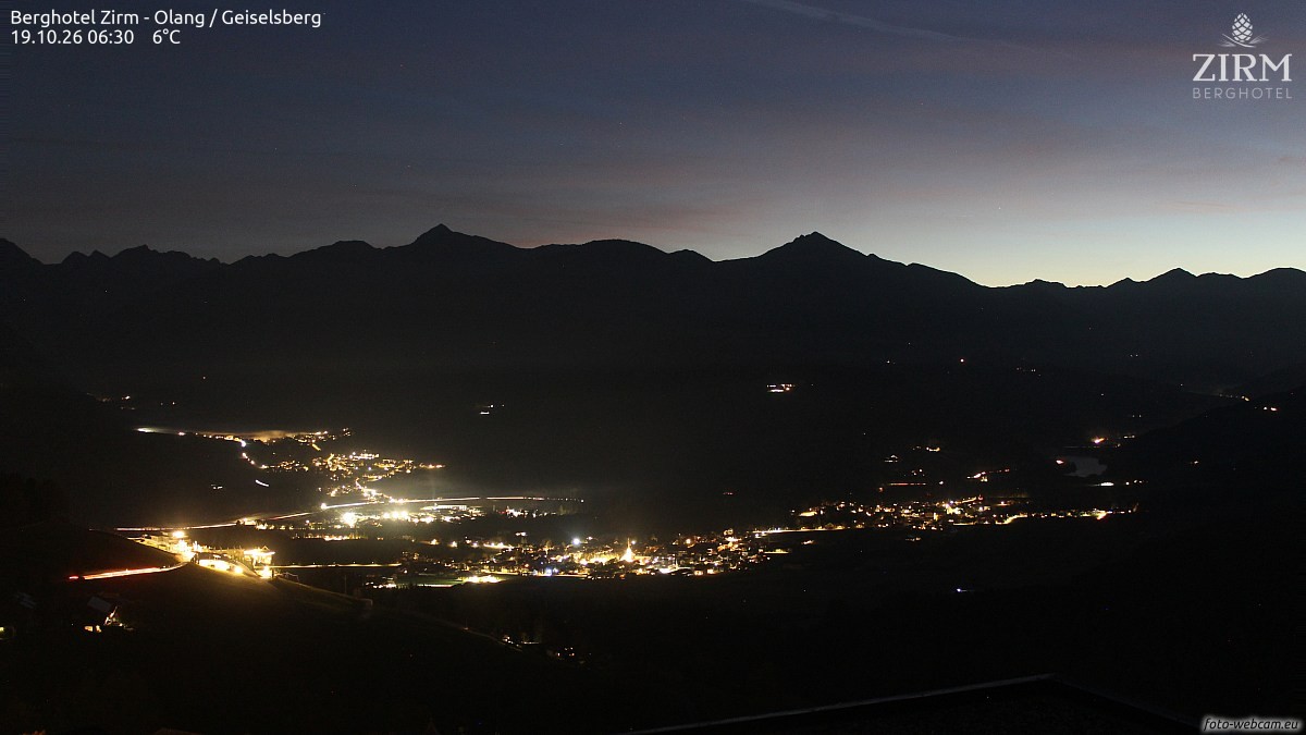 Archiv Foto Webcam Berghotel Zirm am Kronplatz