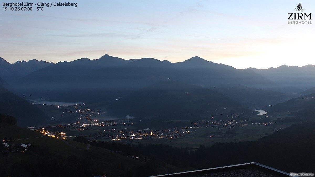 Archiv Foto Webcam Berghotel Zirm am Kronplatz