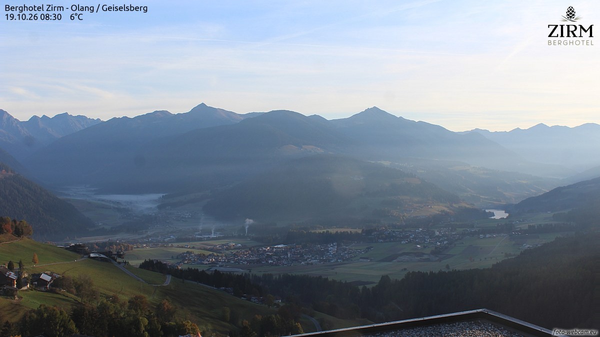 Archiv Foto Webcam Berghotel Zirm am Kronplatz