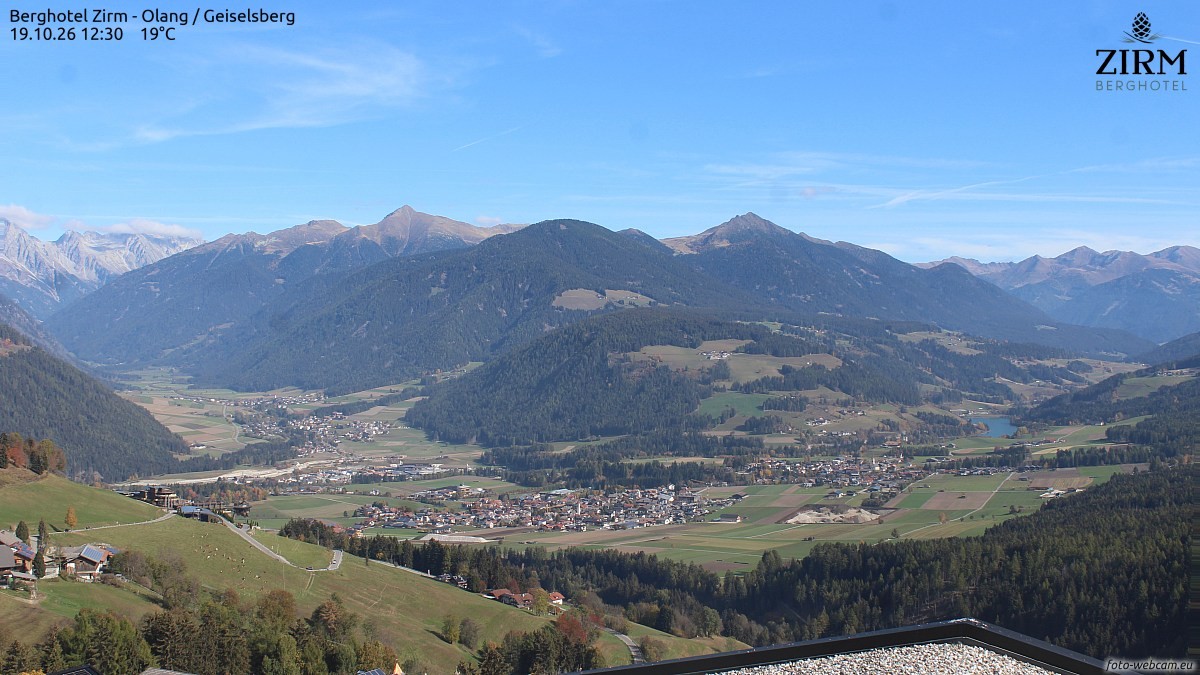 Archiv Foto Webcam Berghotel Zirm am Kronplatz
