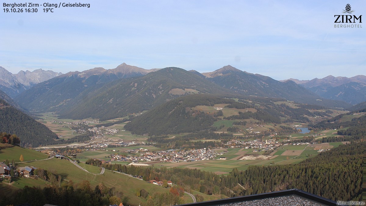 Archiv Foto Webcam Berghotel Zirm am Kronplatz