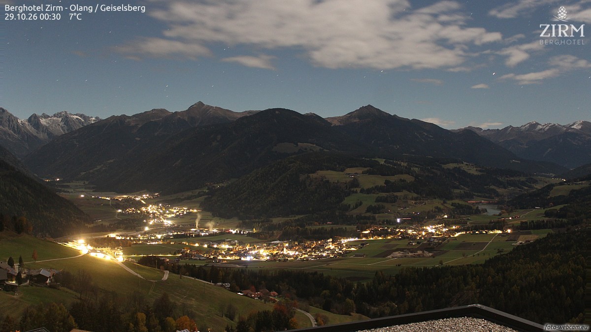 Archiv Foto Webcam Berghotel Zirm am Kronplatz