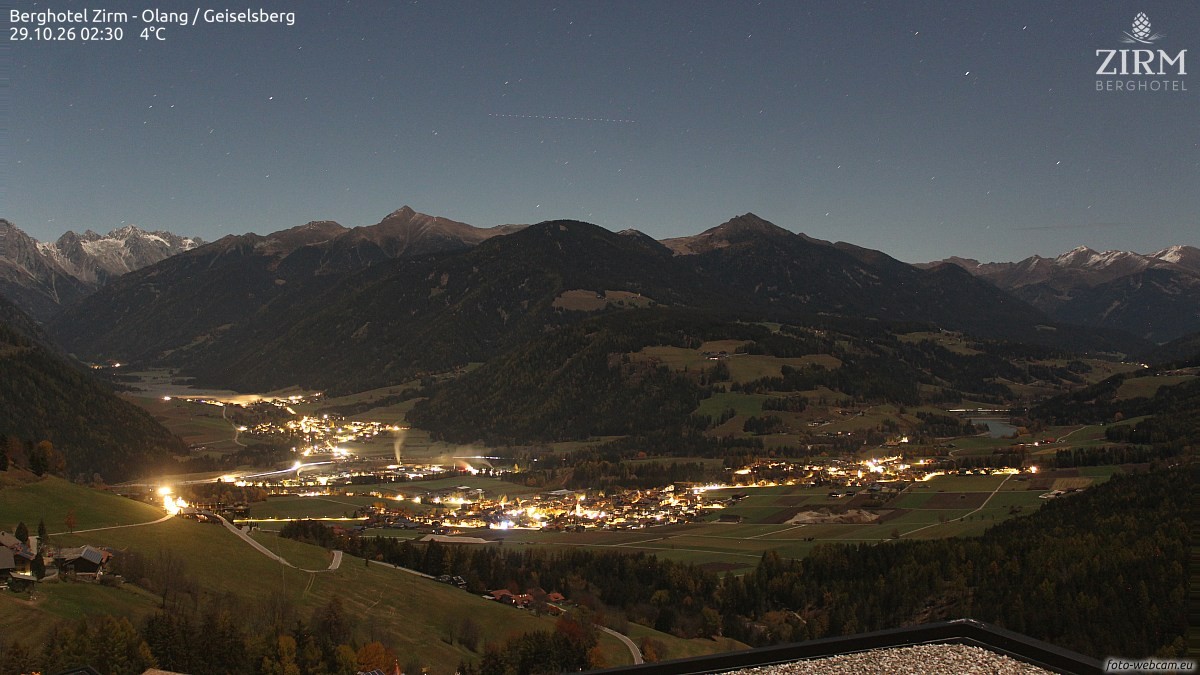 Archiv Foto Webcam Berghotel Zirm am Kronplatz