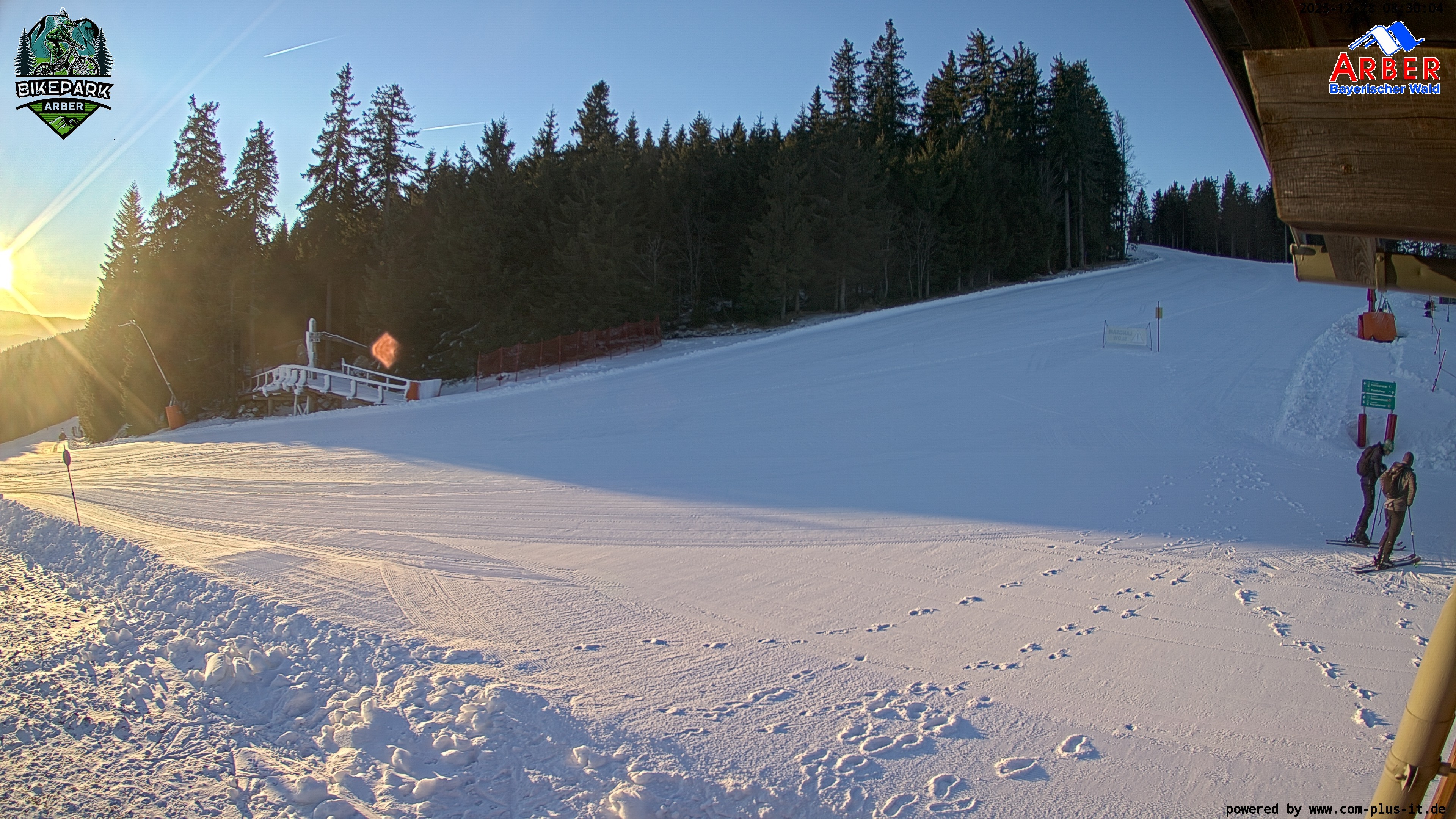 Archiv Foto Webcam ArBär Kinderland des Skigebiets am Arber