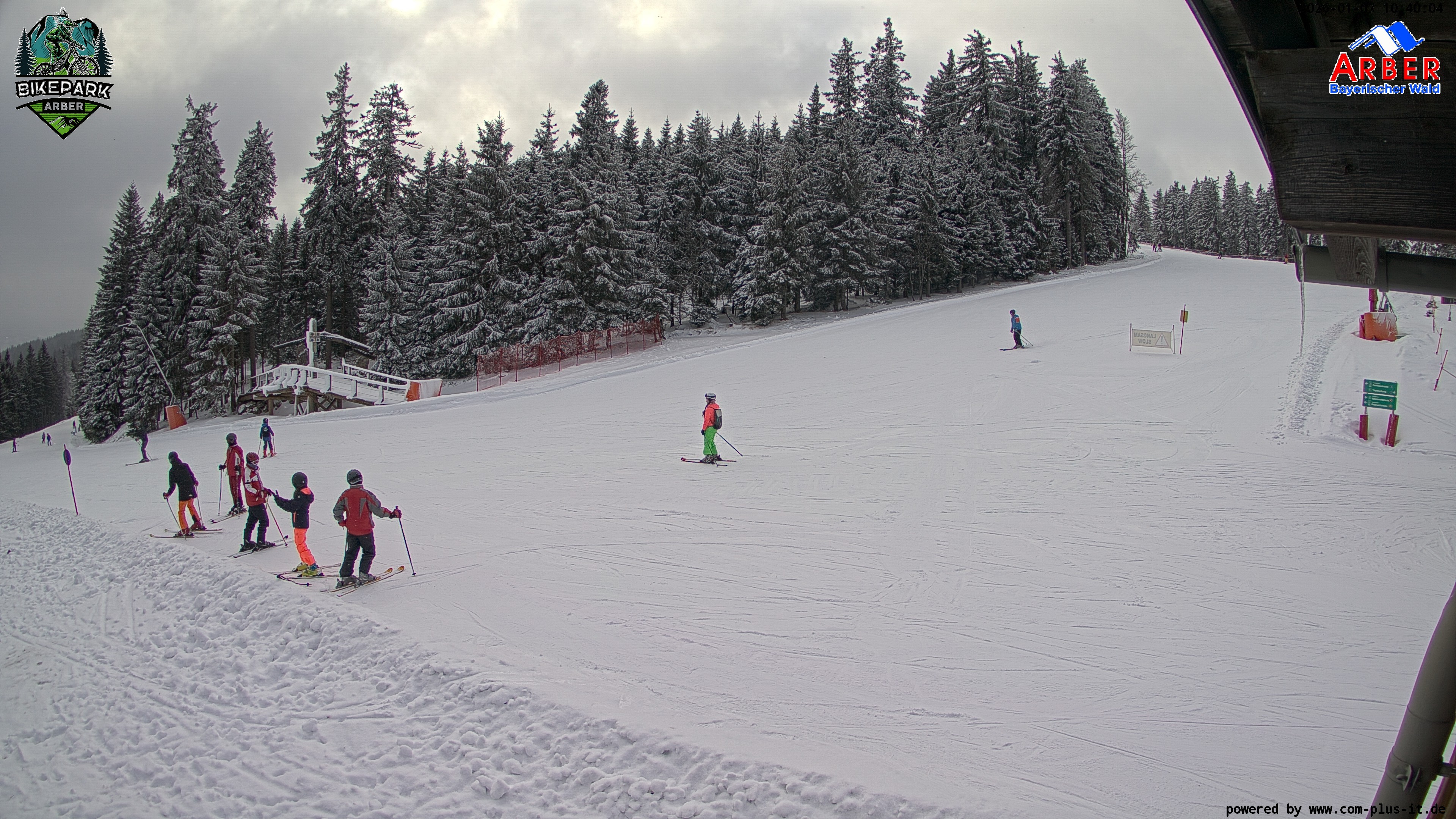 Archived image Webcam ArBär kids area at Arber mountain