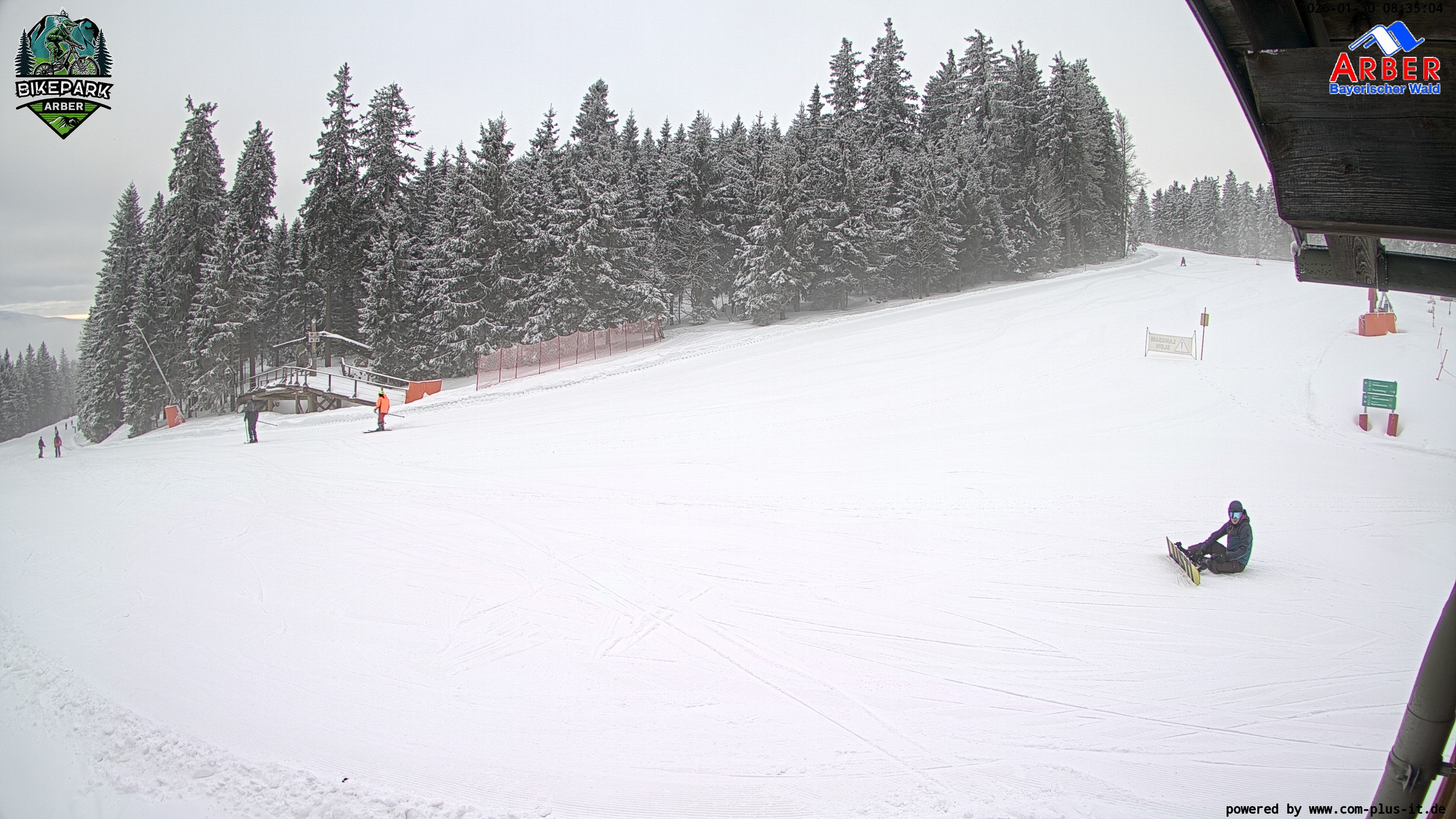 Archived image Webcam ArBär kids area at Arber mountain