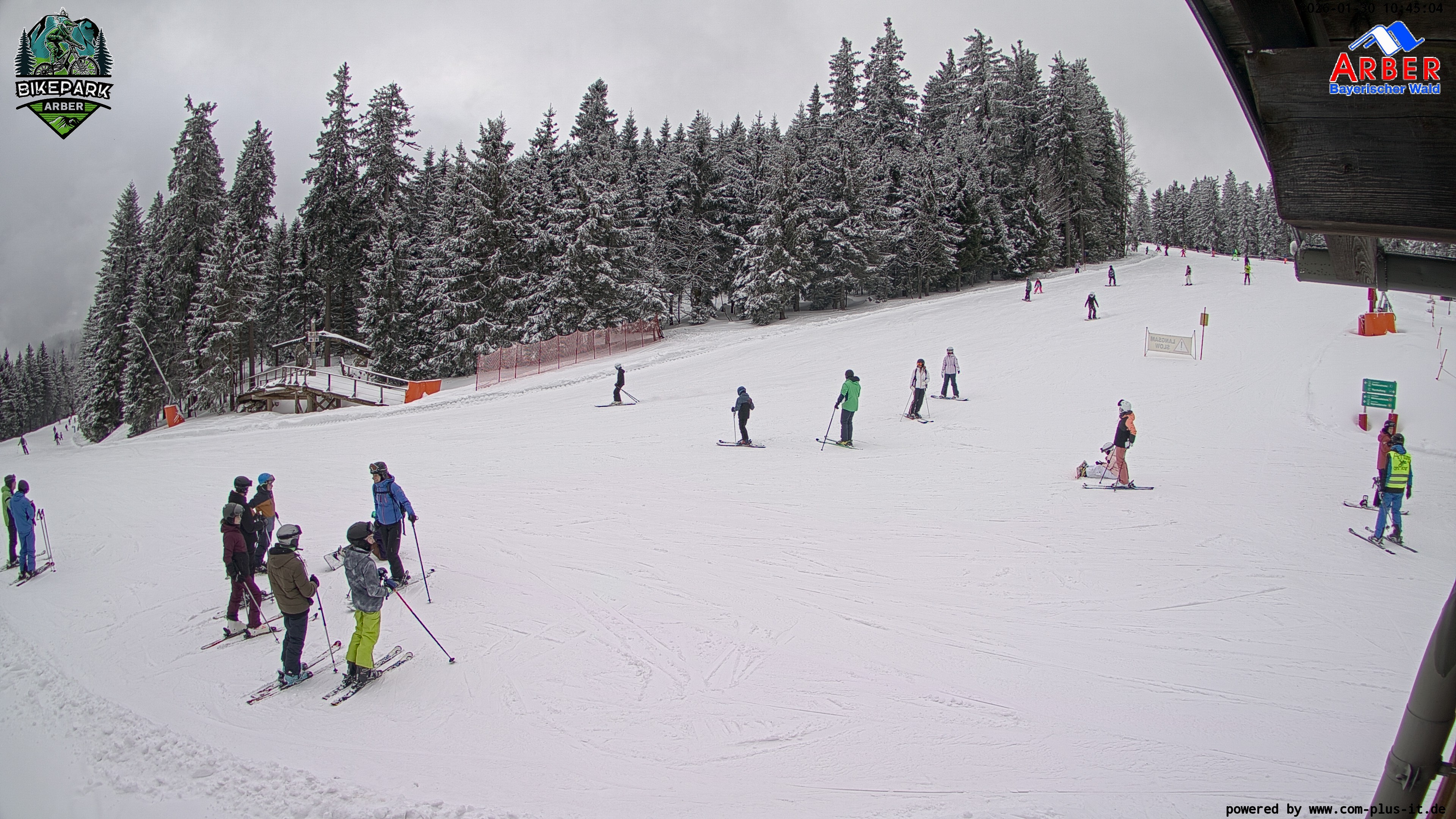 Archived image Webcam ArBär kids area at Arber mountain