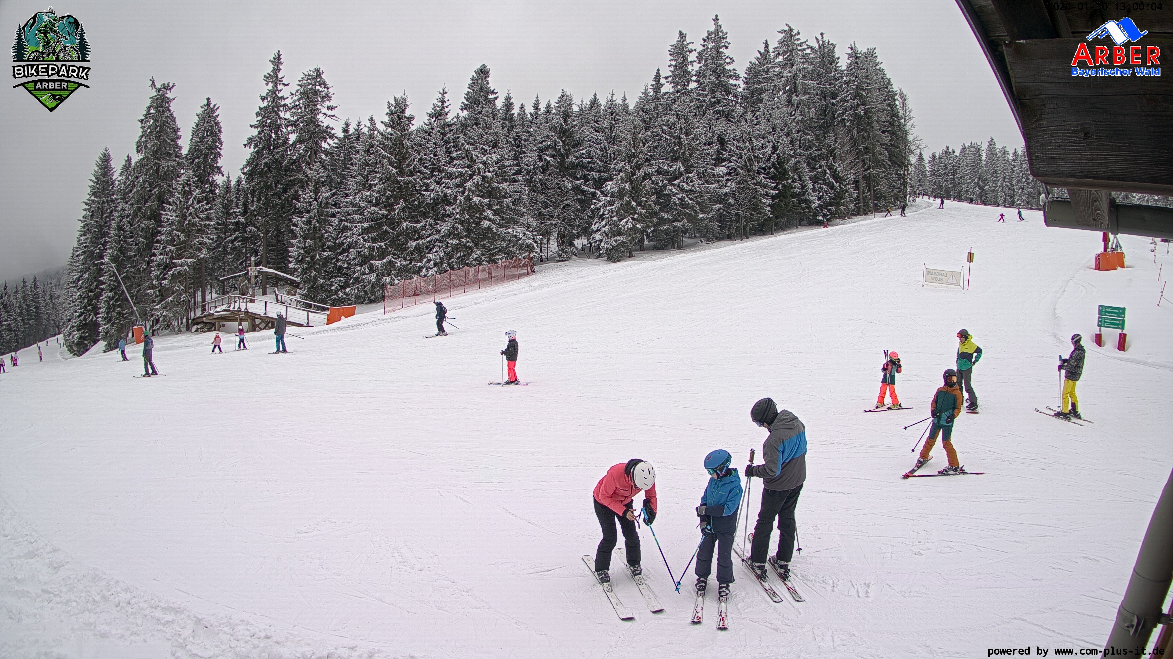 Archived image Webcam ArBär kids area at Arber mountain