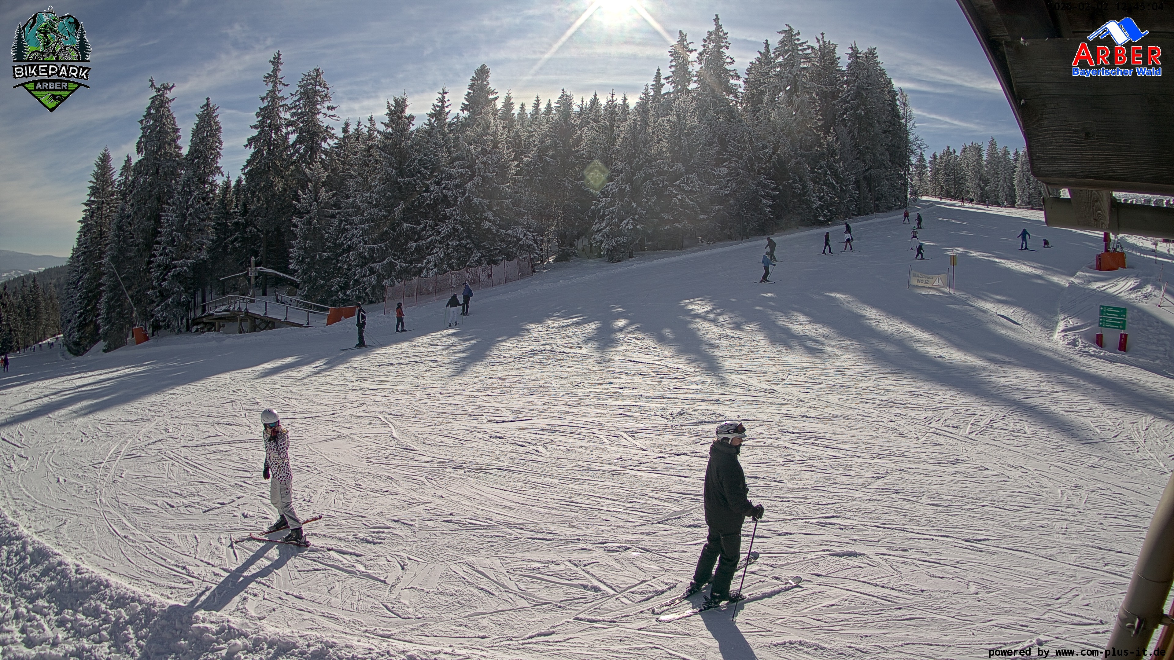 Archiv Foto Webcam ArBär Kinderland des Skigebiets am Arber