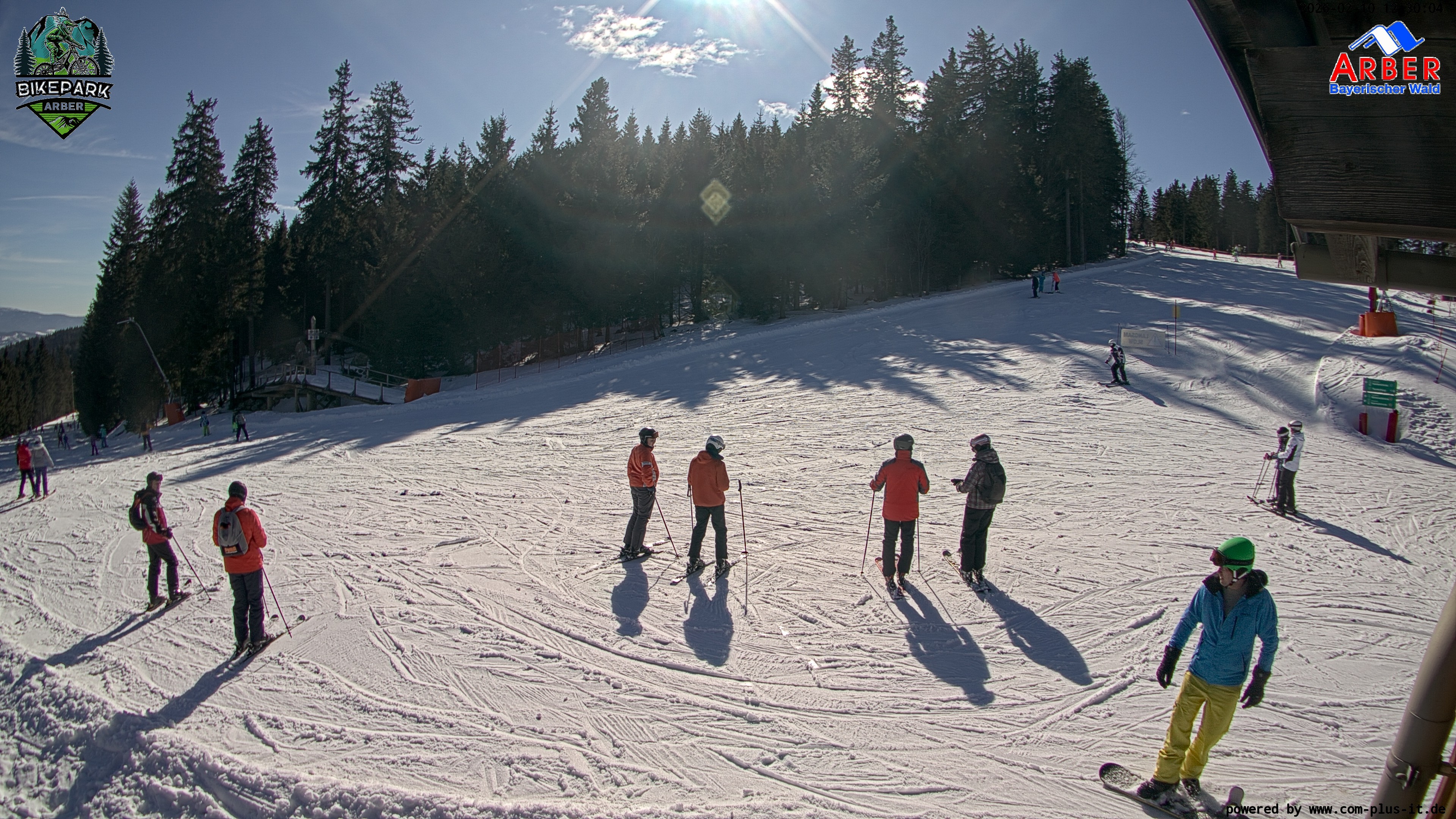 Archiv Foto Webcam ArBär Kinderland des Skigebiets am Arber