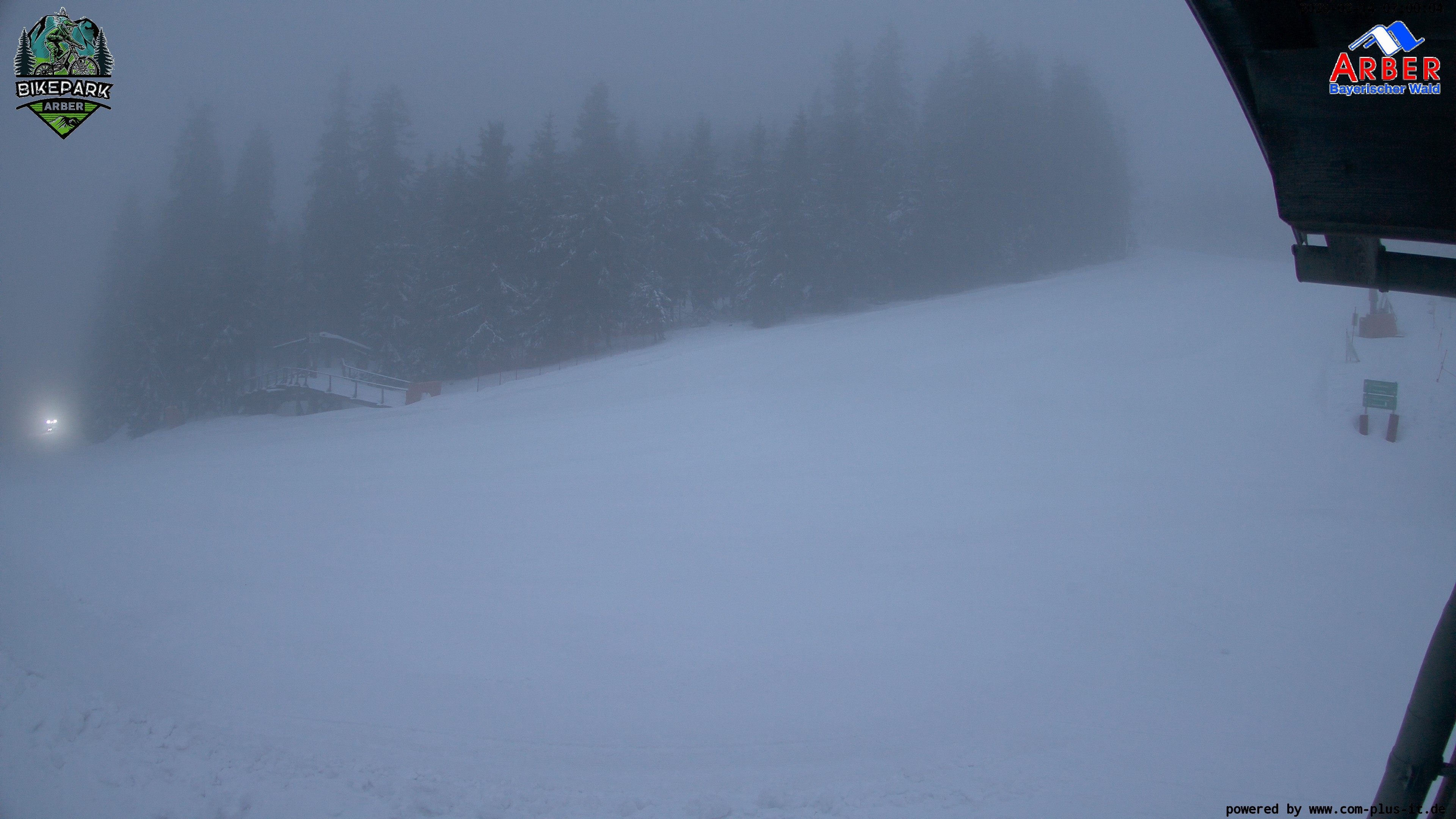 Archiv Foto Webcam ArBär Kinderland des Skigebiets am Arber