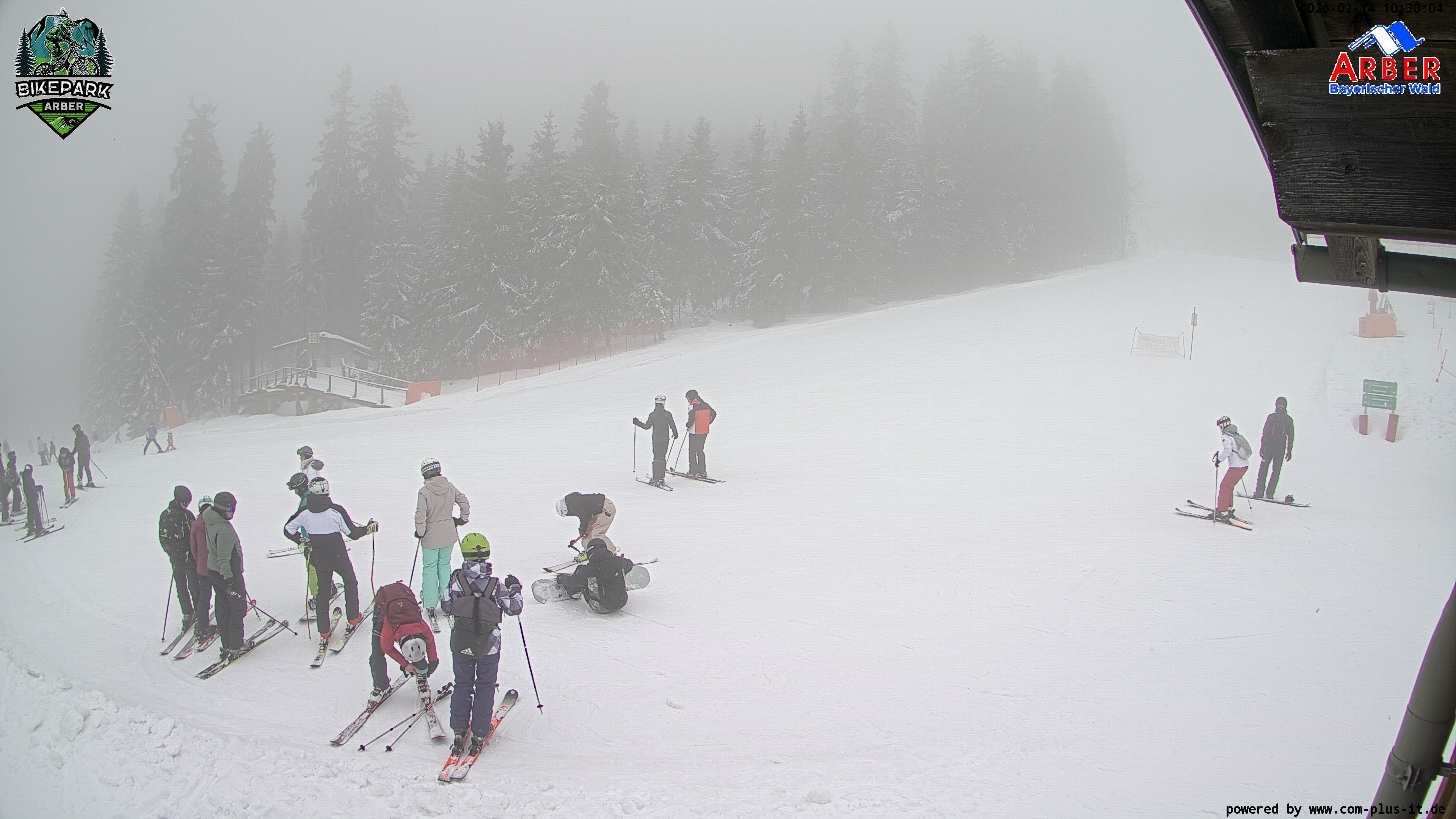 Archiv Foto Webcam ArBär Kinderland des Skigebiets am Arber