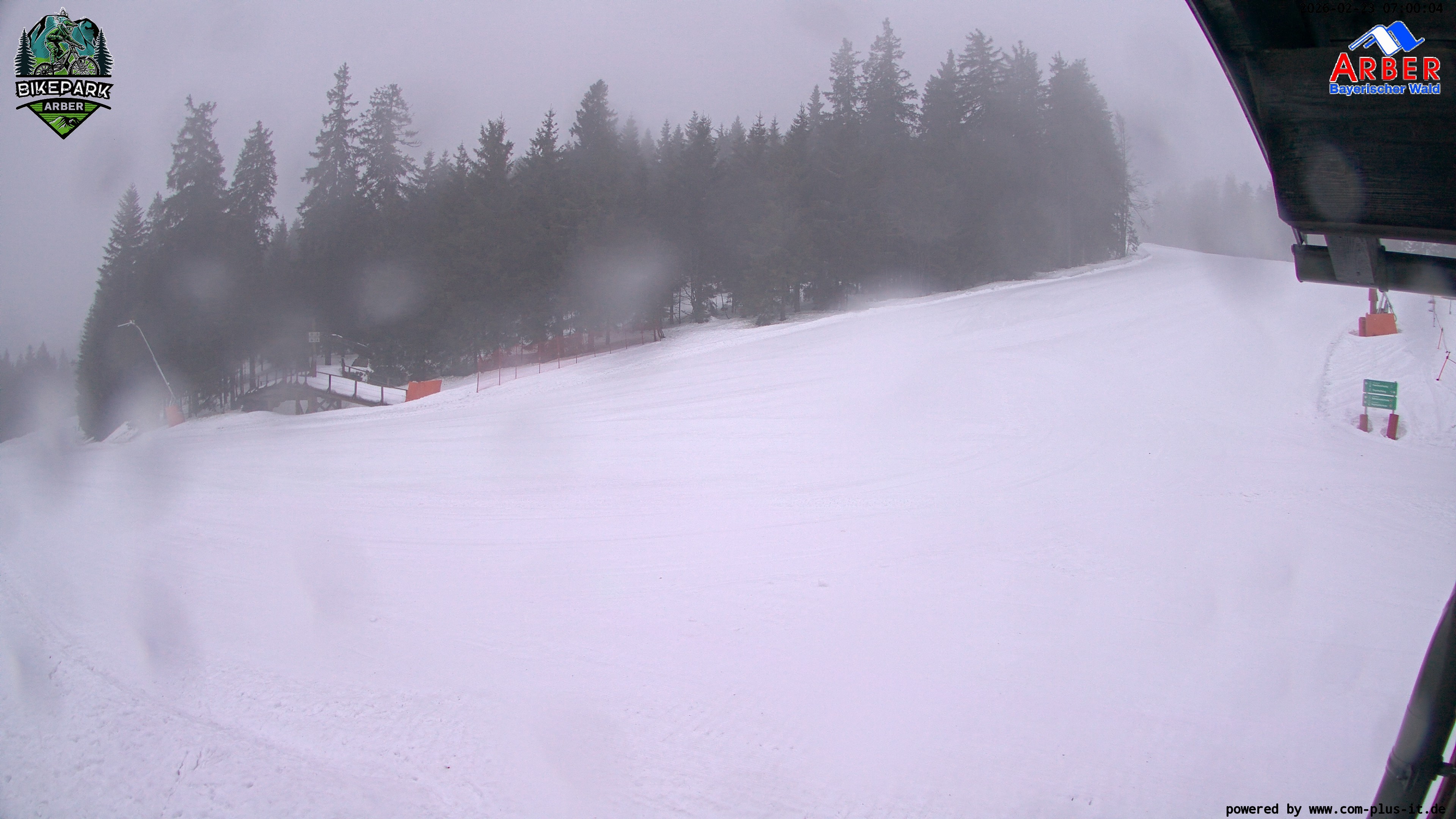 Archiv Foto Webcam ArBär Kinderland des Skigebiets am Arber