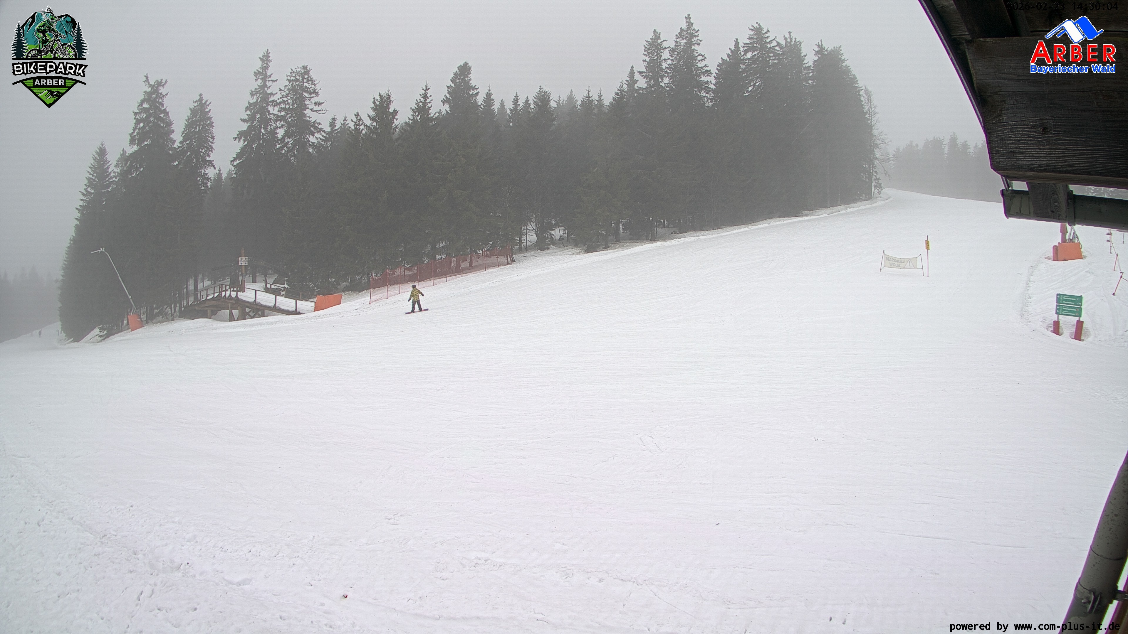 Archiv Foto Webcam ArBär Kinderland des Skigebiets am Arber