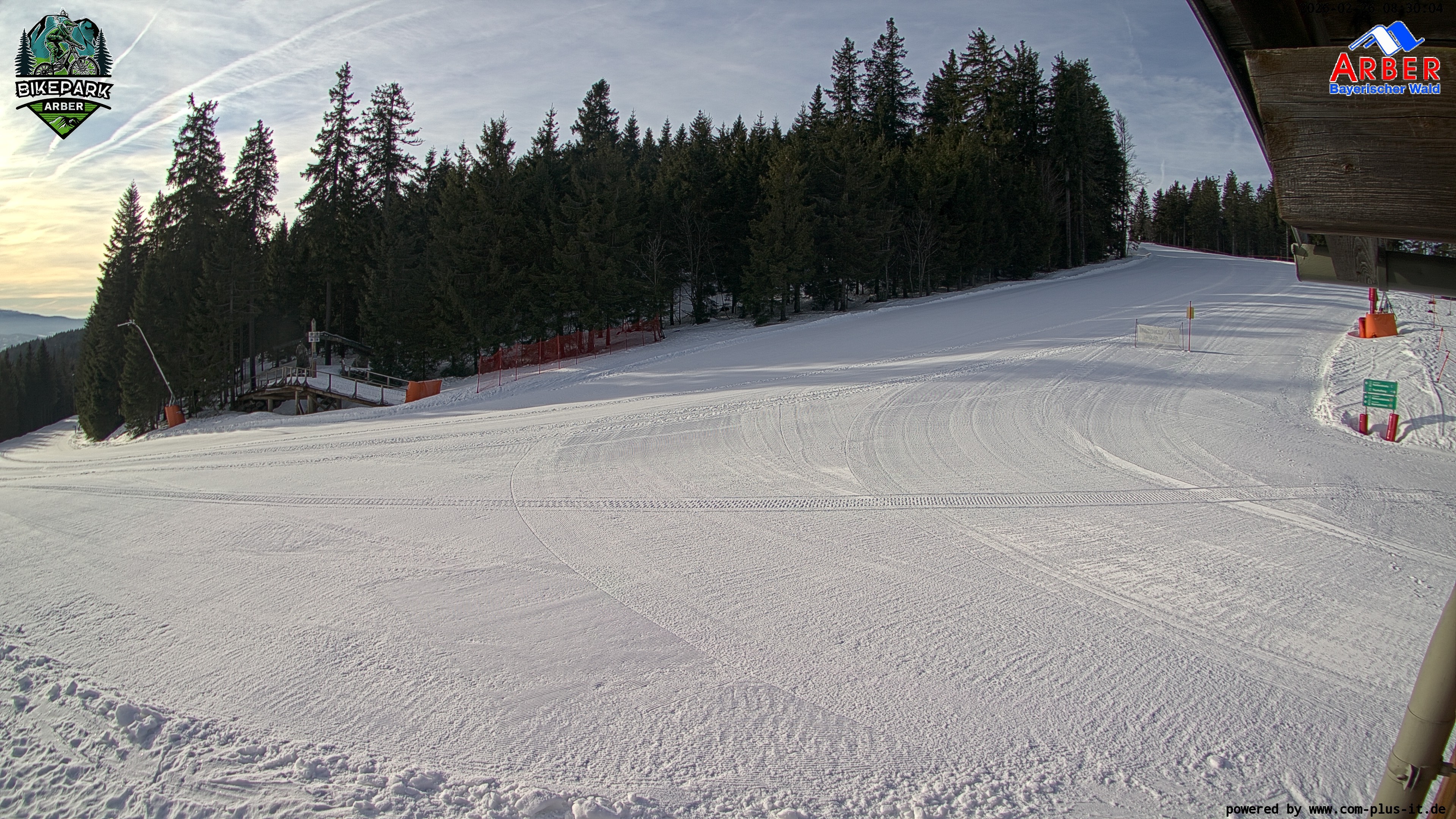 Archiv Foto Webcam ArBär Kinderland des Skigebiets am Arber