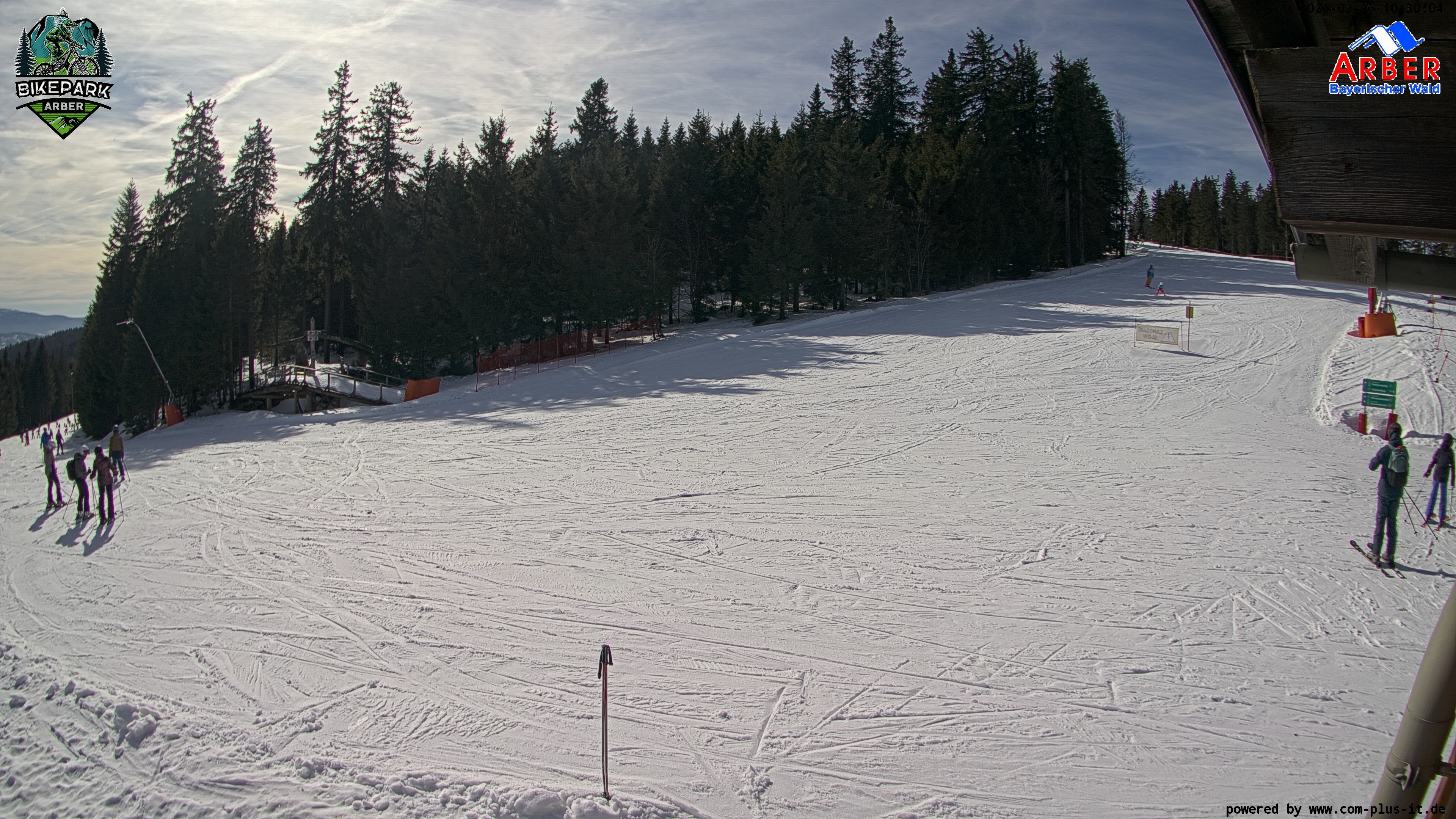 Archiv Foto Webcam ArBär Kinderland des Skigebiets am Arber