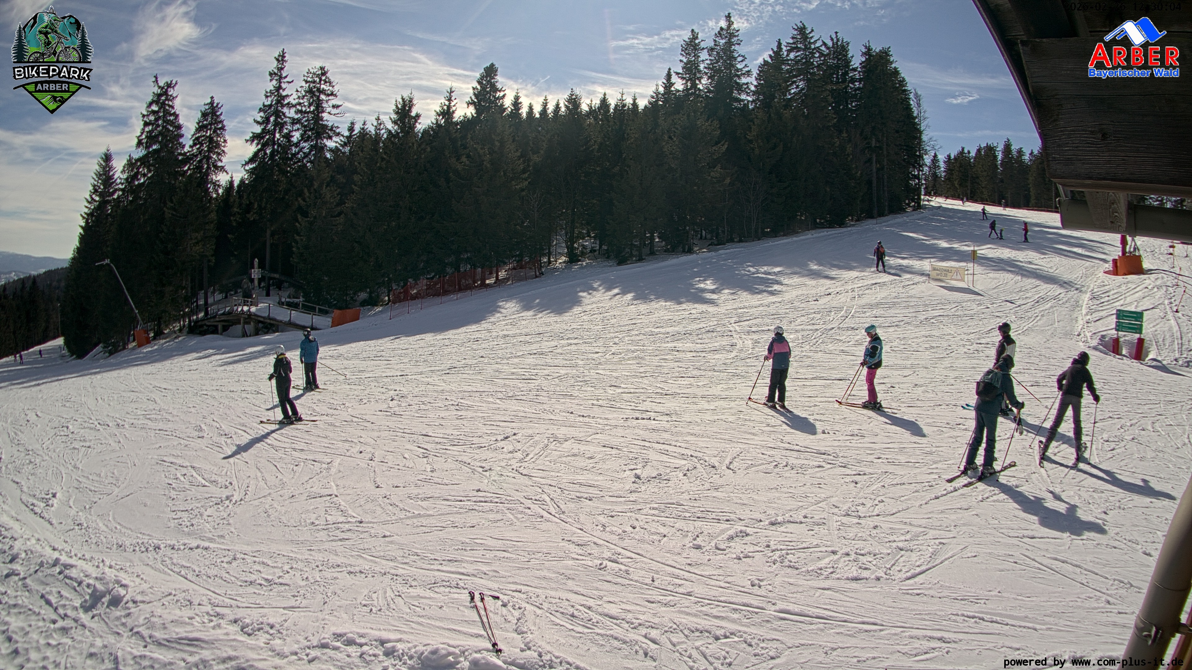 Archiv Foto Webcam ArBär Kinderland des Skigebiets am Arber