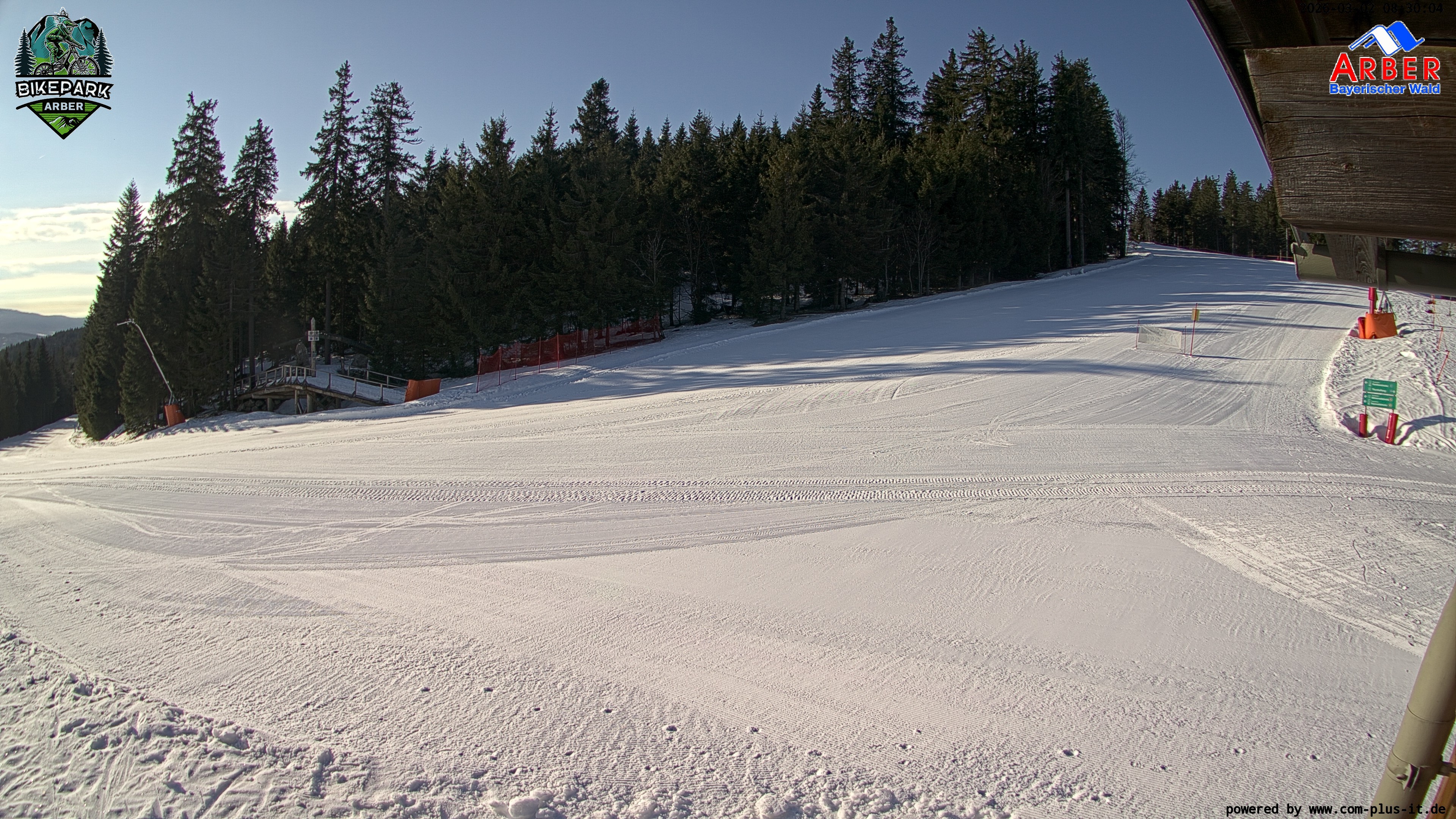 Archiv Foto Webcam ArBär Kinderland des Skigebiets am Arber