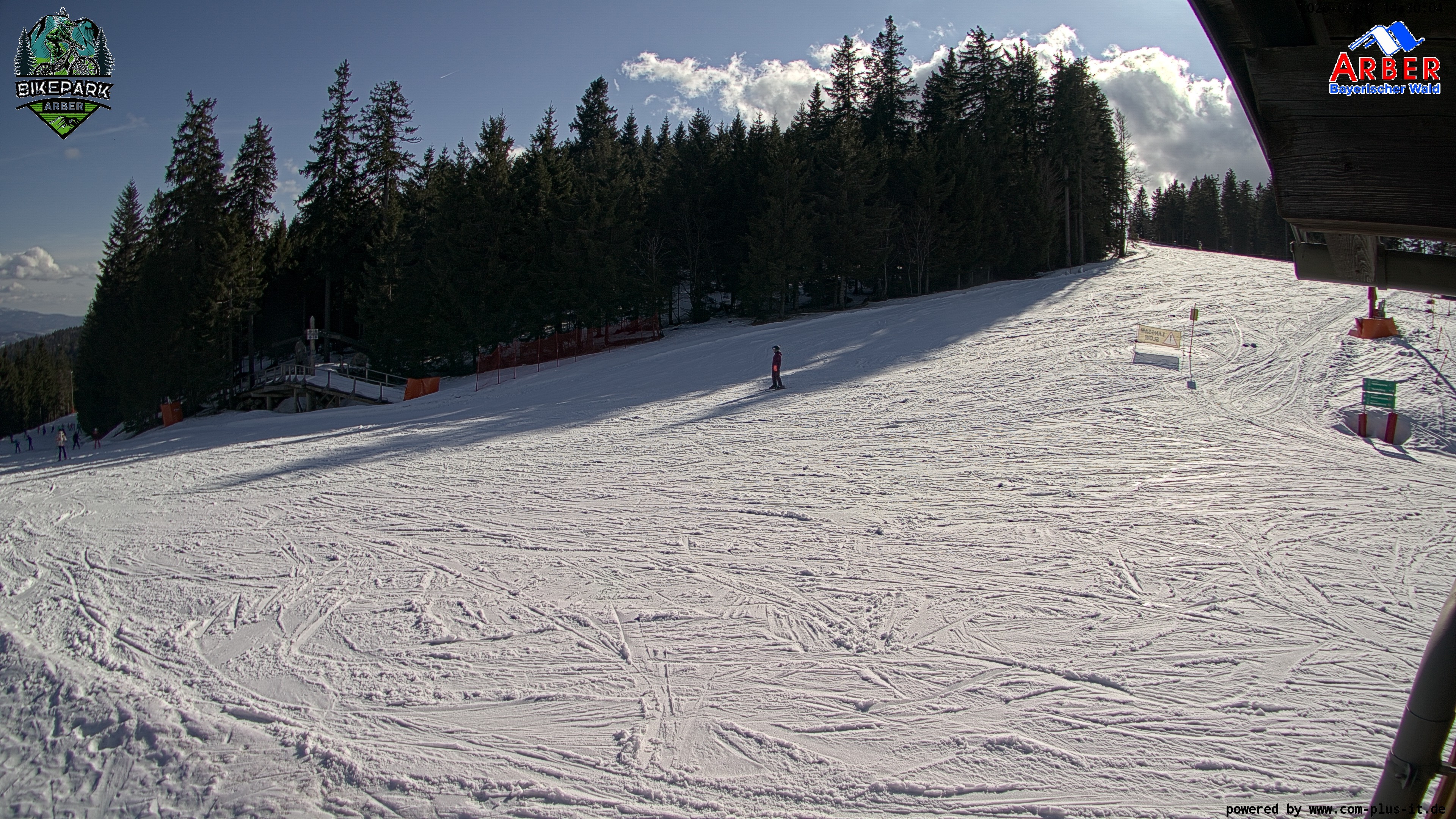 Archiv Foto Webcam ArBär Kinderland des Skigebiets am Arber