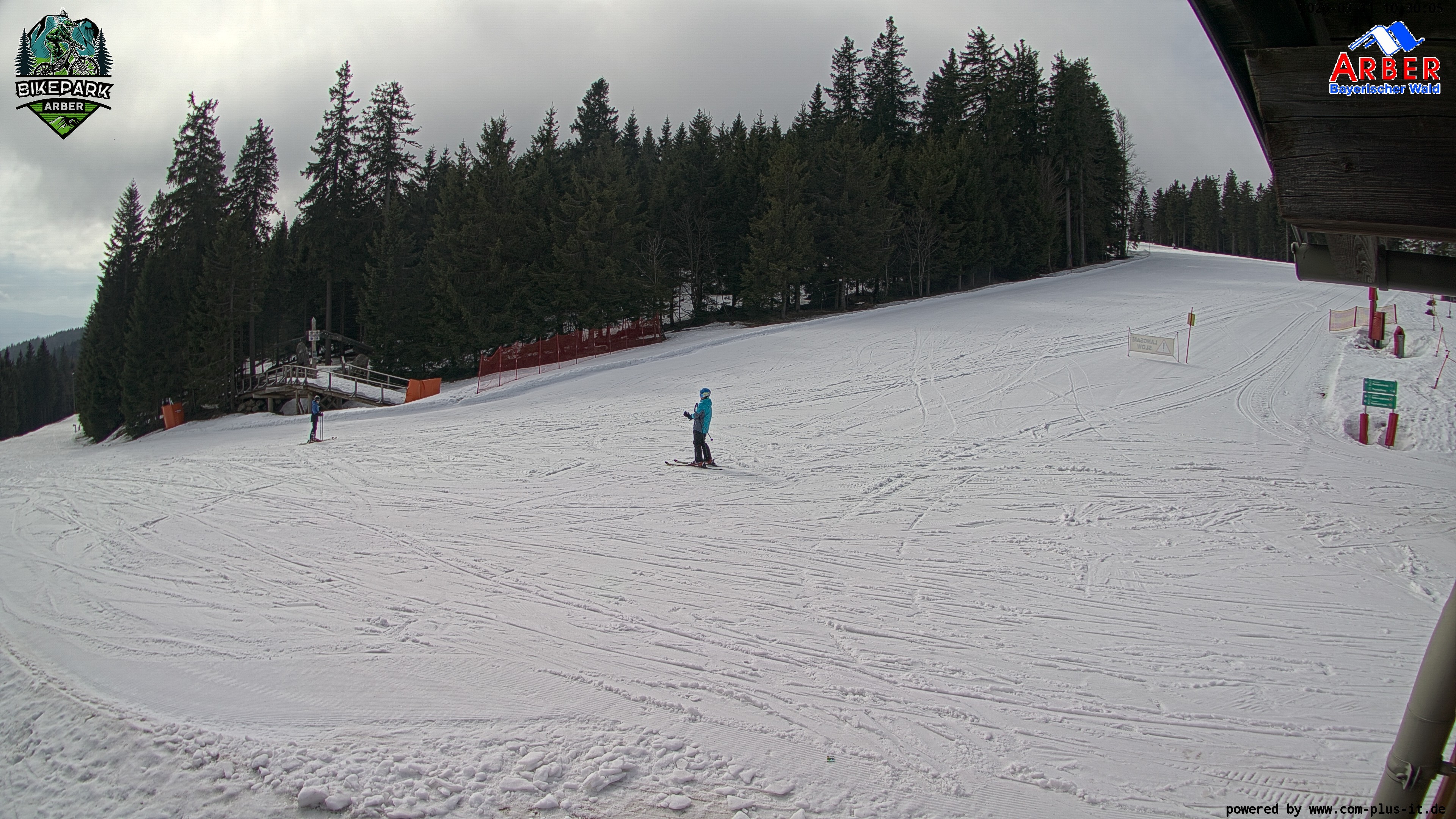 Archiv Foto Webcam ArBär Kinderland des Skigebiets am Arber