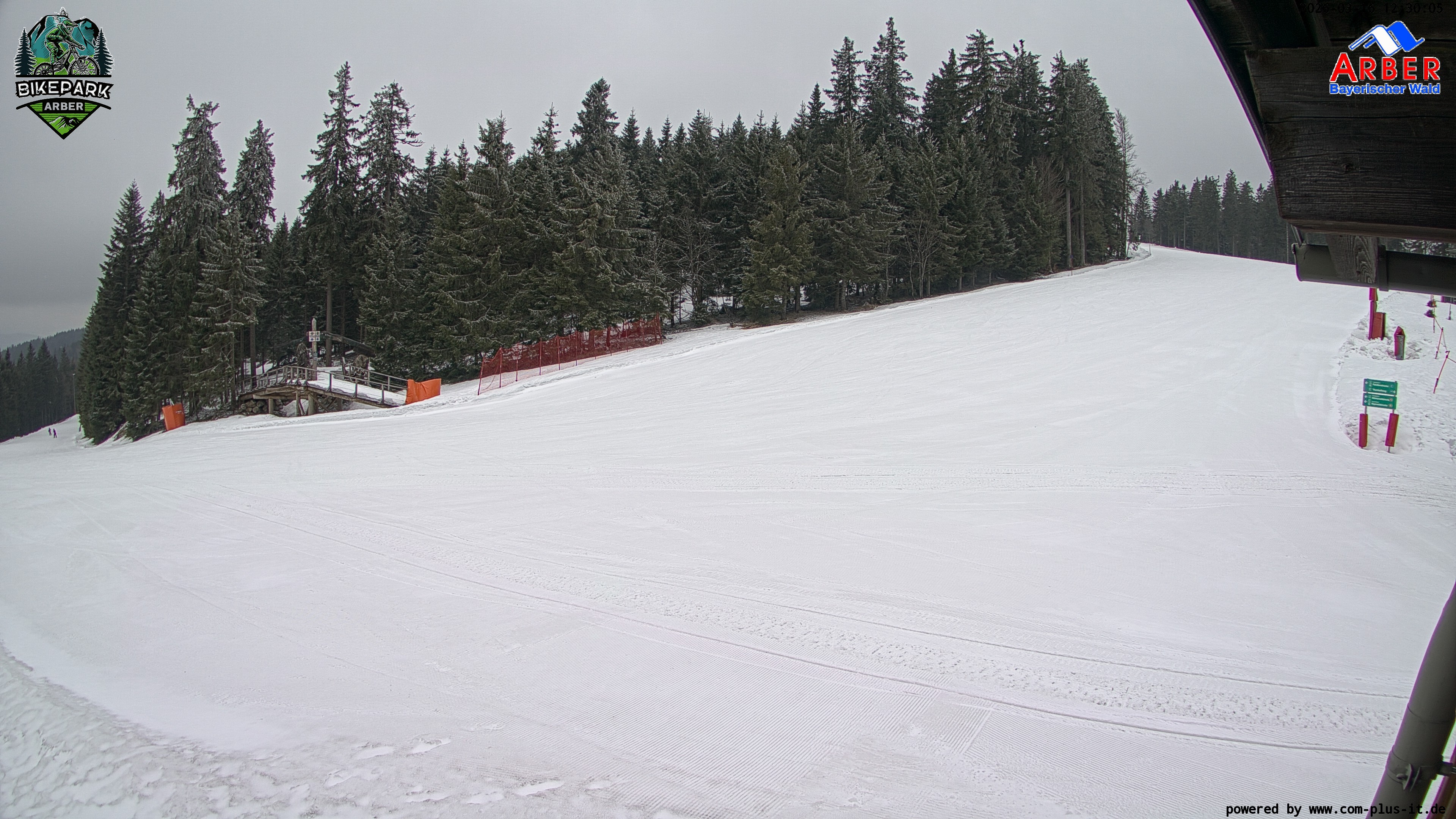 Archiv Foto Webcam ArBär Kinderland des Skigebiets am Arber