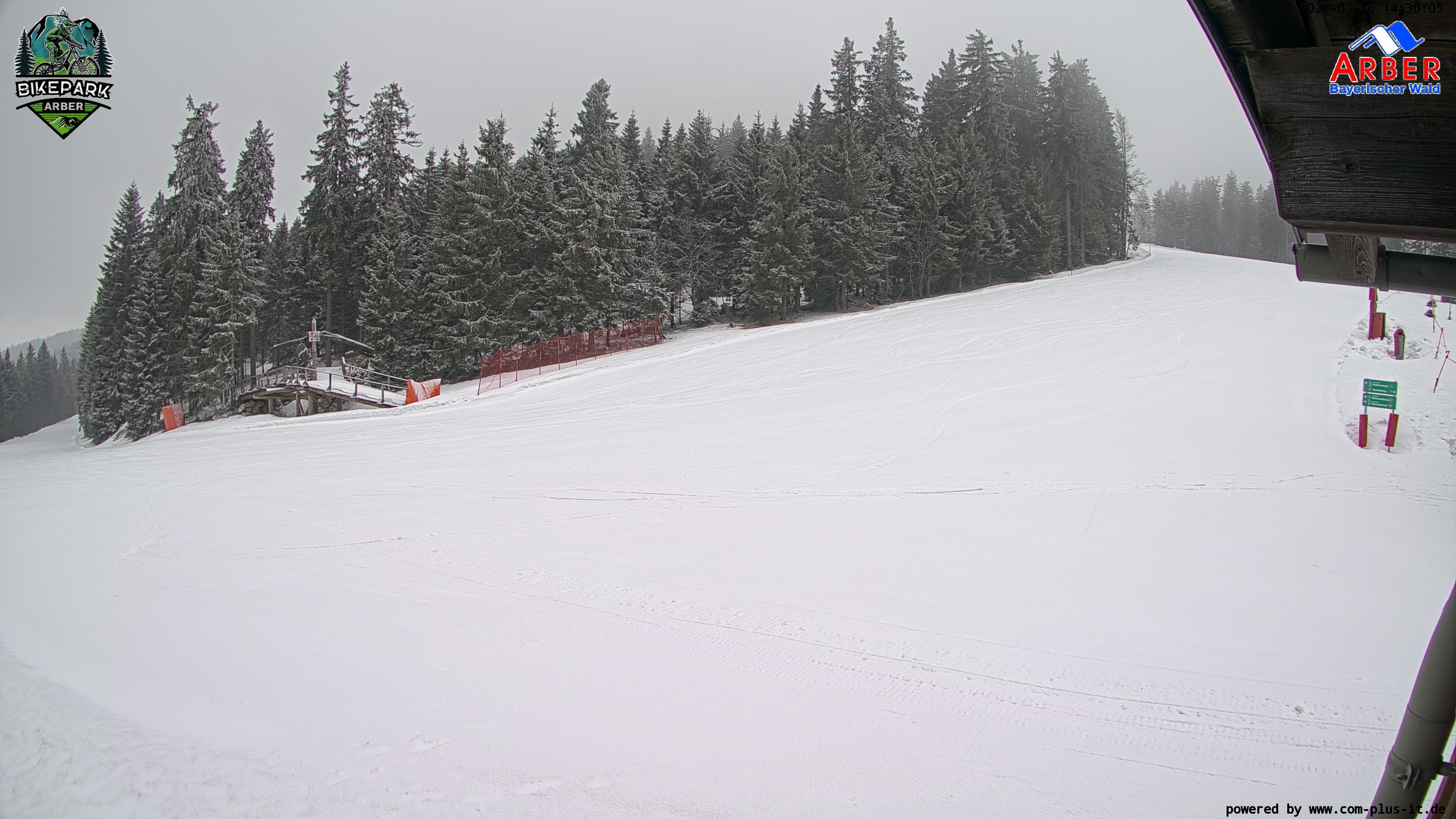 Archiv Foto Webcam ArBär Kinderland des Skigebiets am Arber