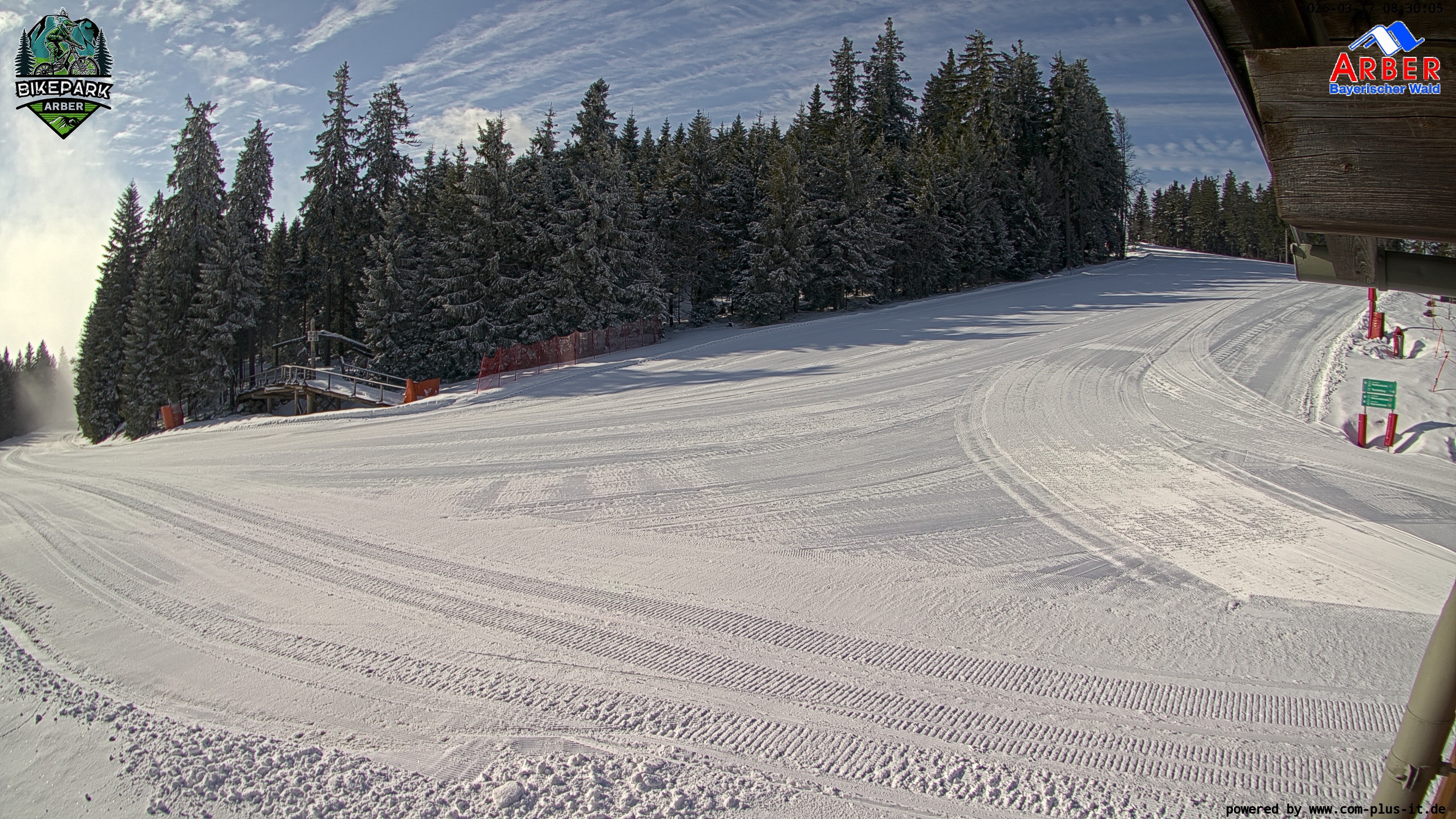 Archived image Webcam ArBär kids area at Arber mountain