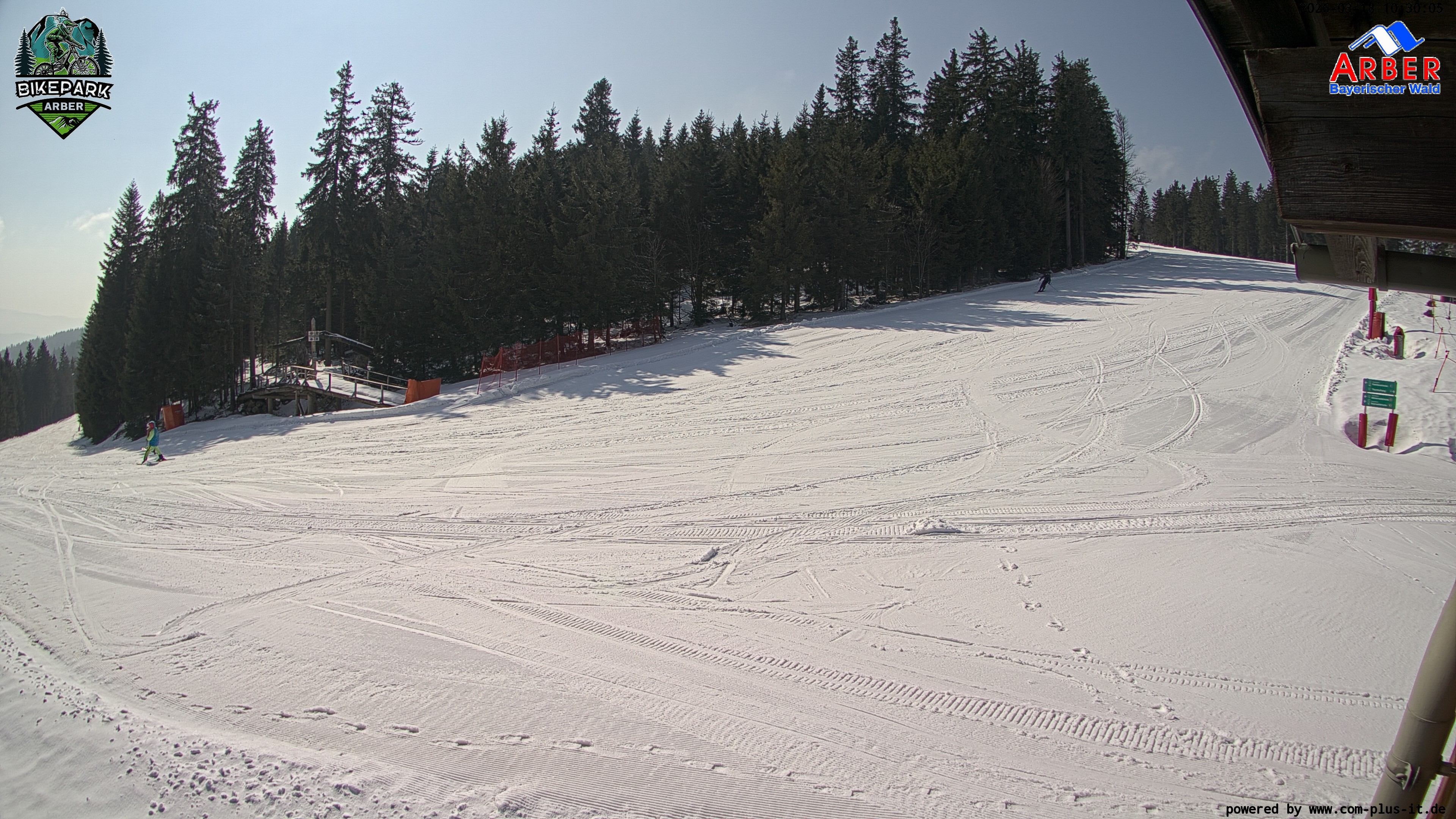 Archiv Foto Webcam ArBär Kinderland des Skigebiets am Arber