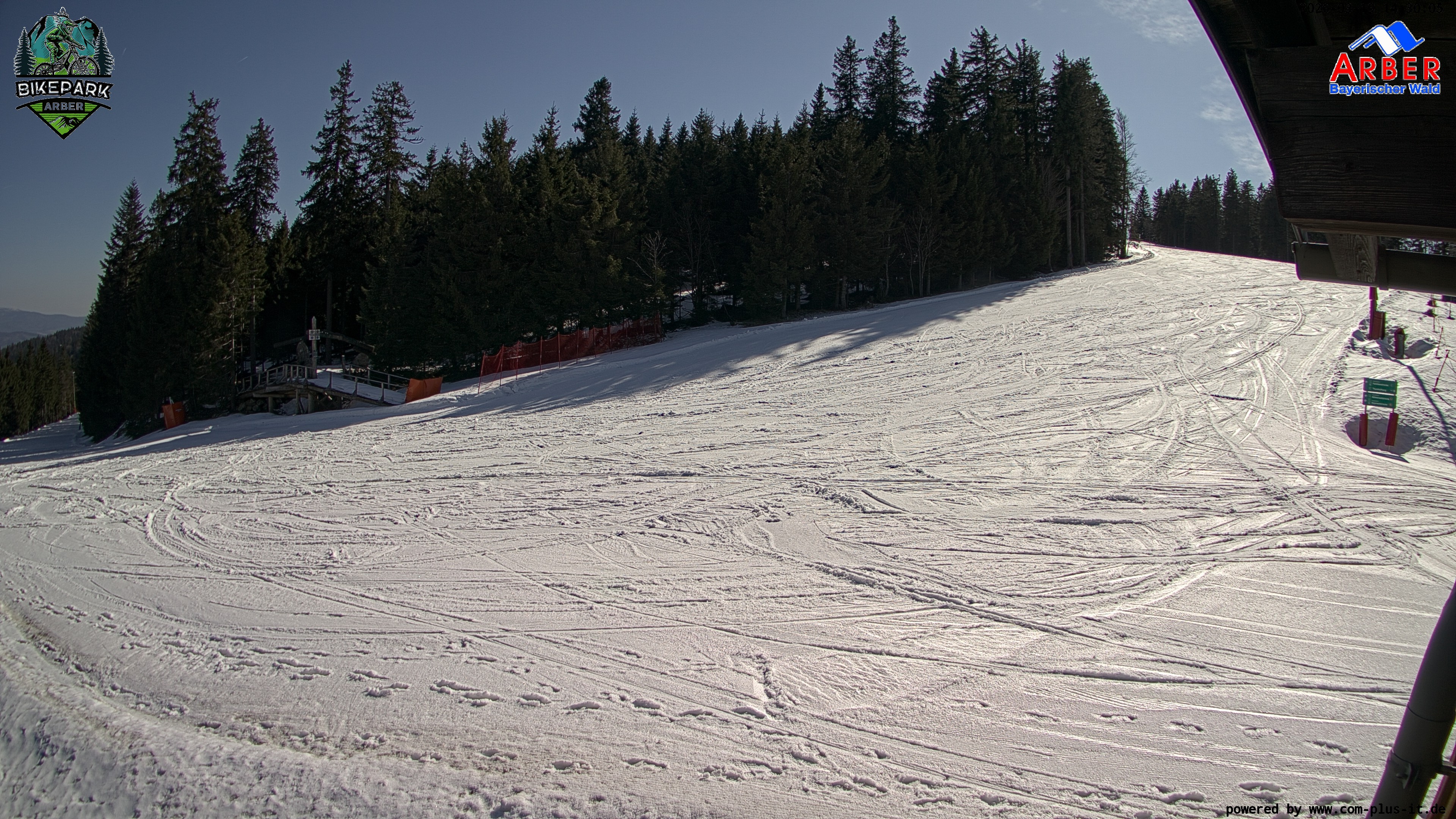 Archiv Foto Webcam ArBär Kinderland des Skigebiets am Arber