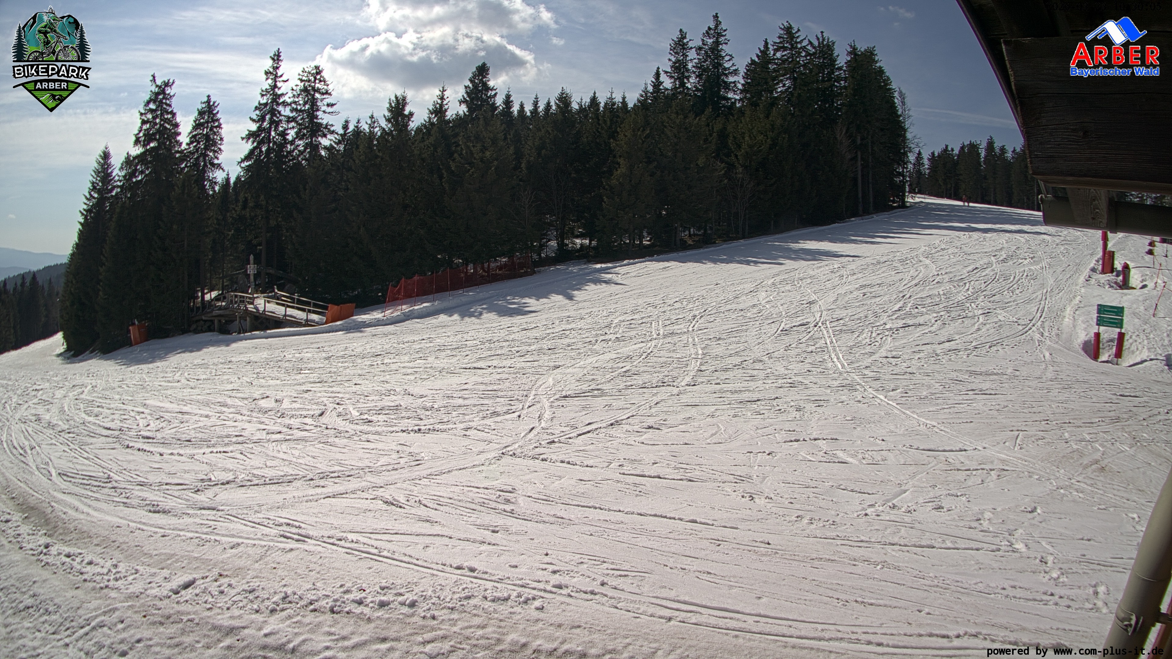 Archiv Foto Webcam ArBär Kinderland des Skigebiets am Arber