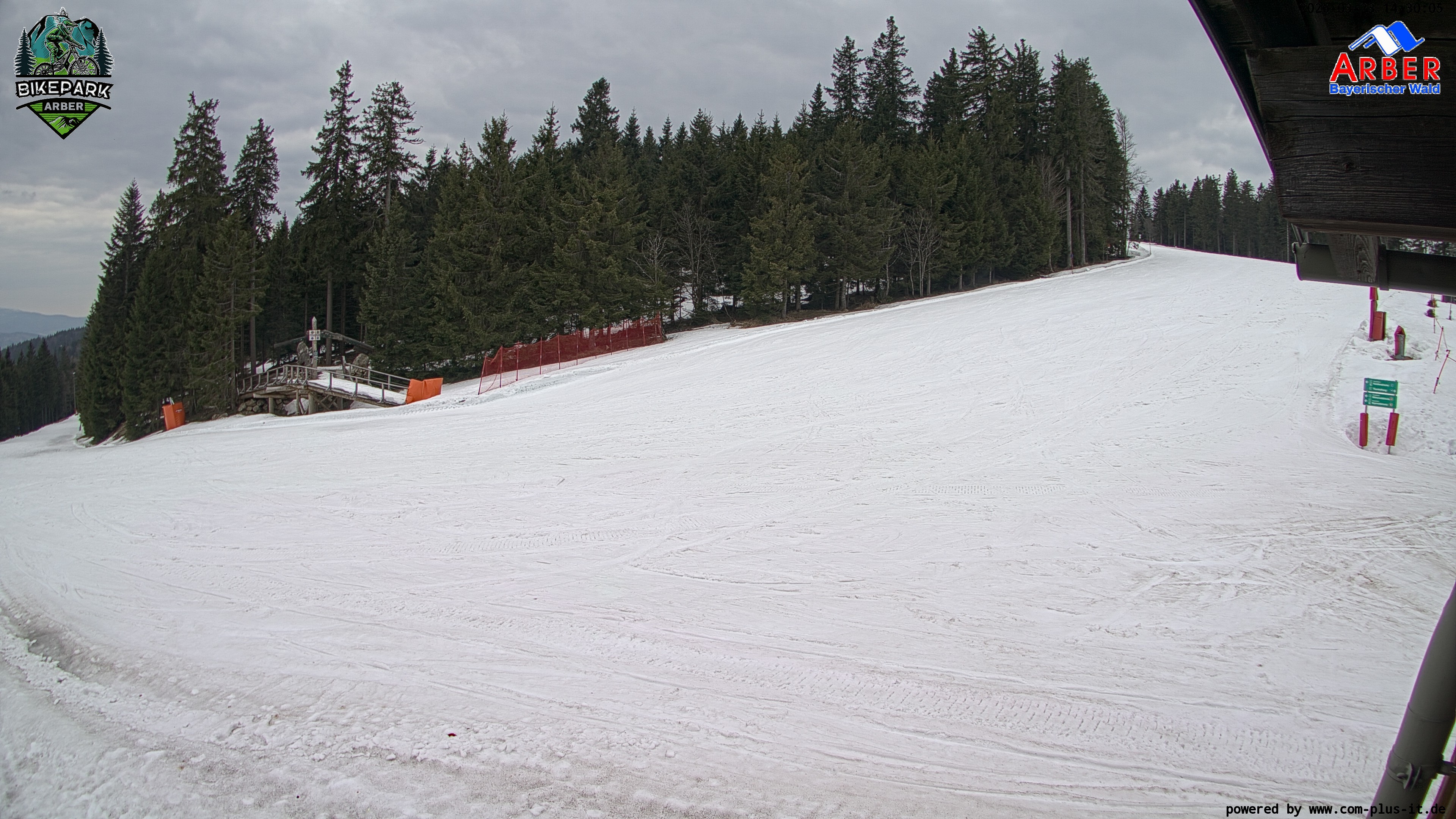 Archiv Foto Webcam ArBär Kinderland des Skigebiets am Arber