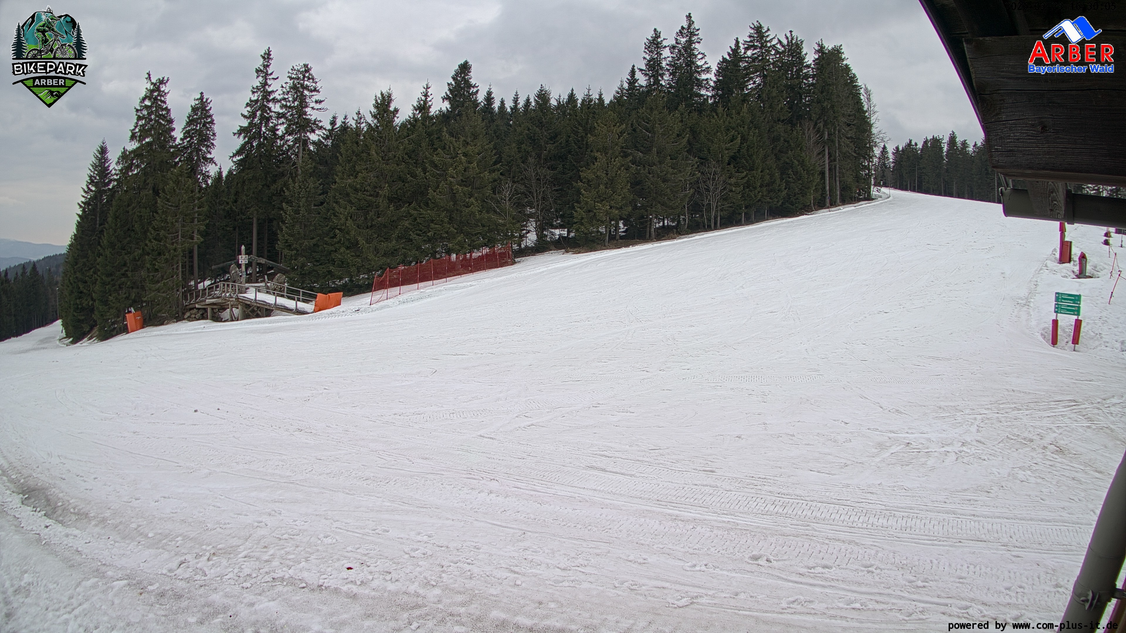 Archiv Foto Webcam ArBär Kinderland des Skigebiets am Arber
