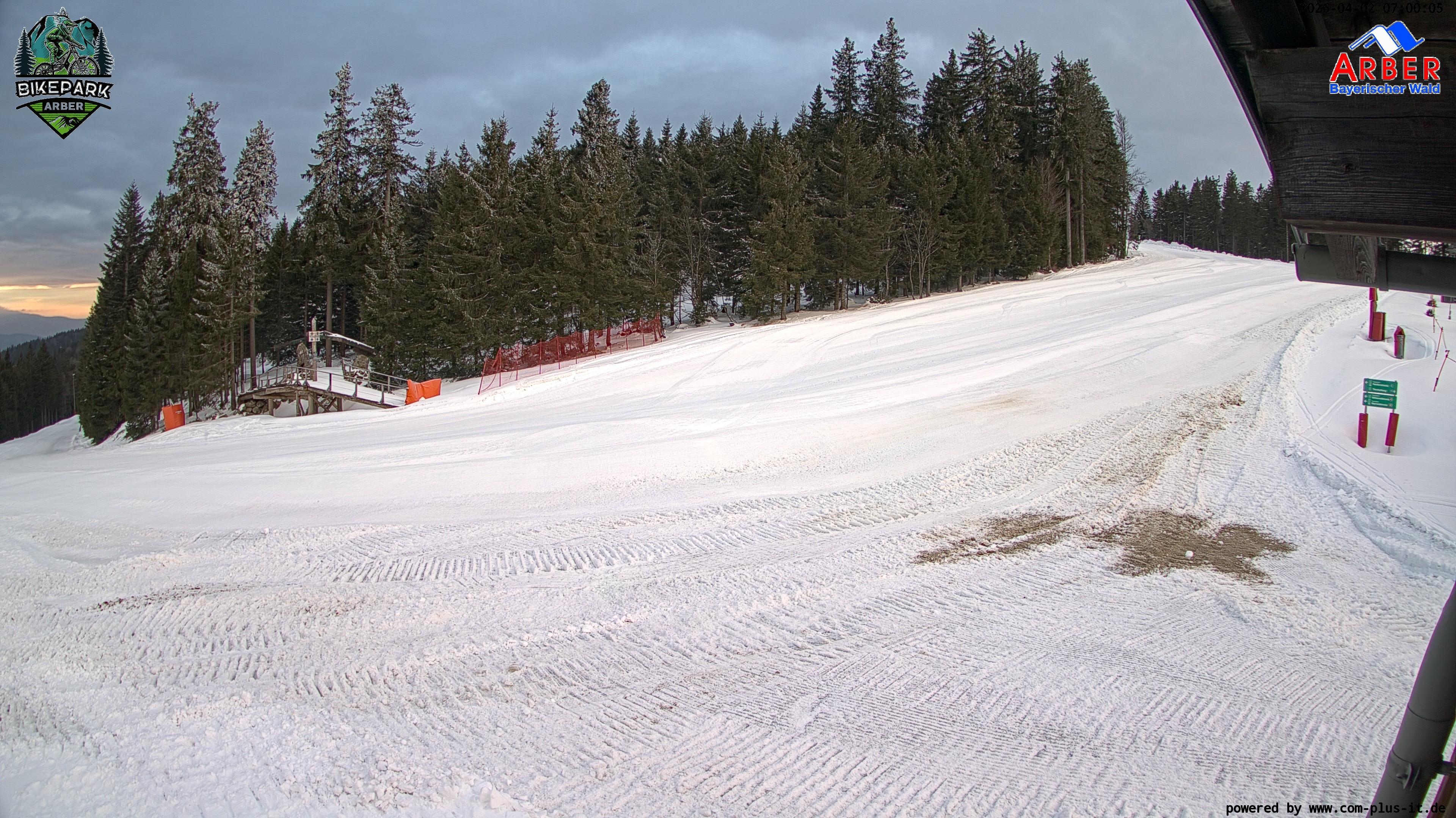 Archiv Foto Webcam ArBär Kinderland des Skigebiets am Arber