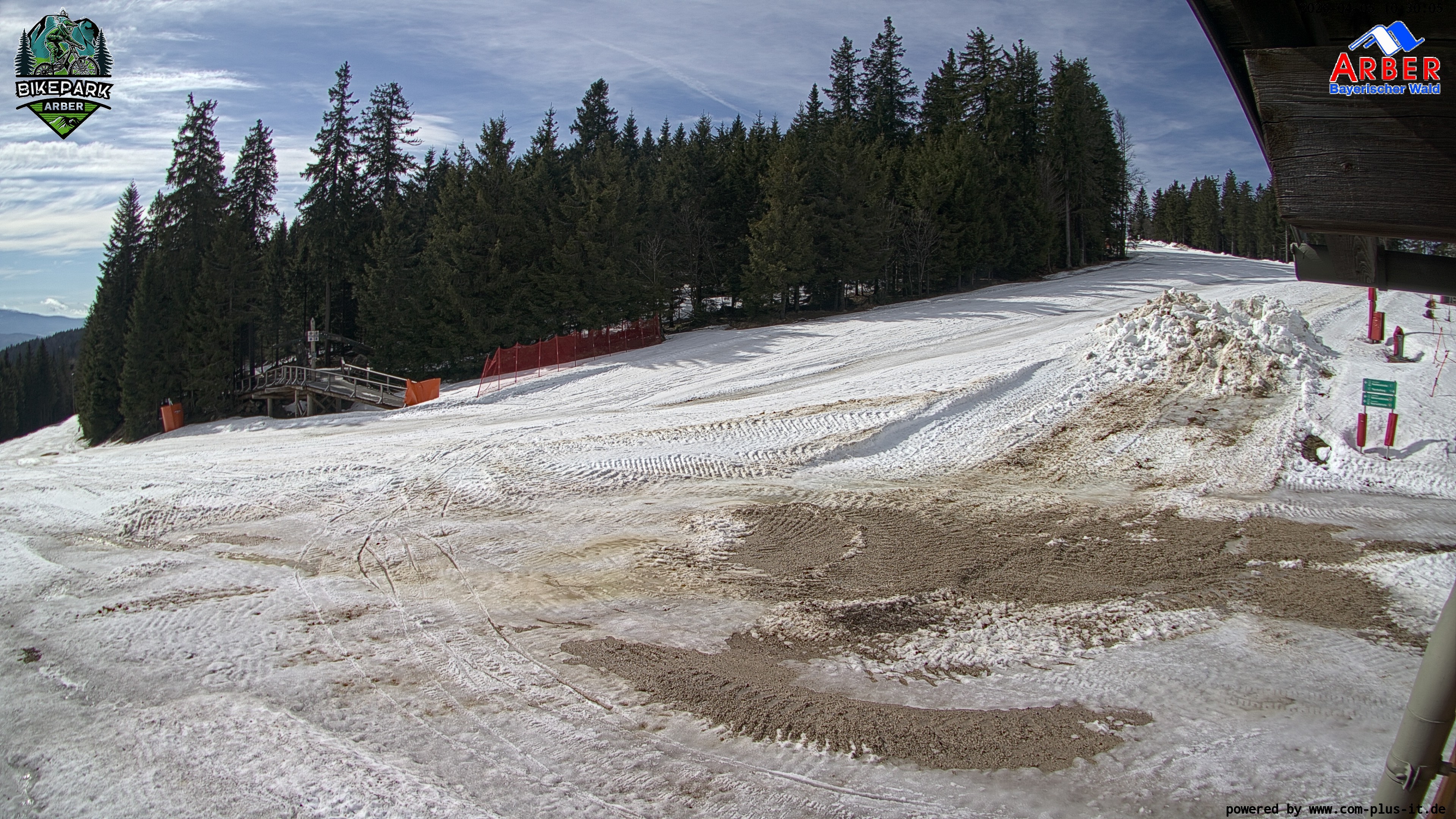 Archiv Foto Webcam ArBär Kinderland des Skigebiets am Arber