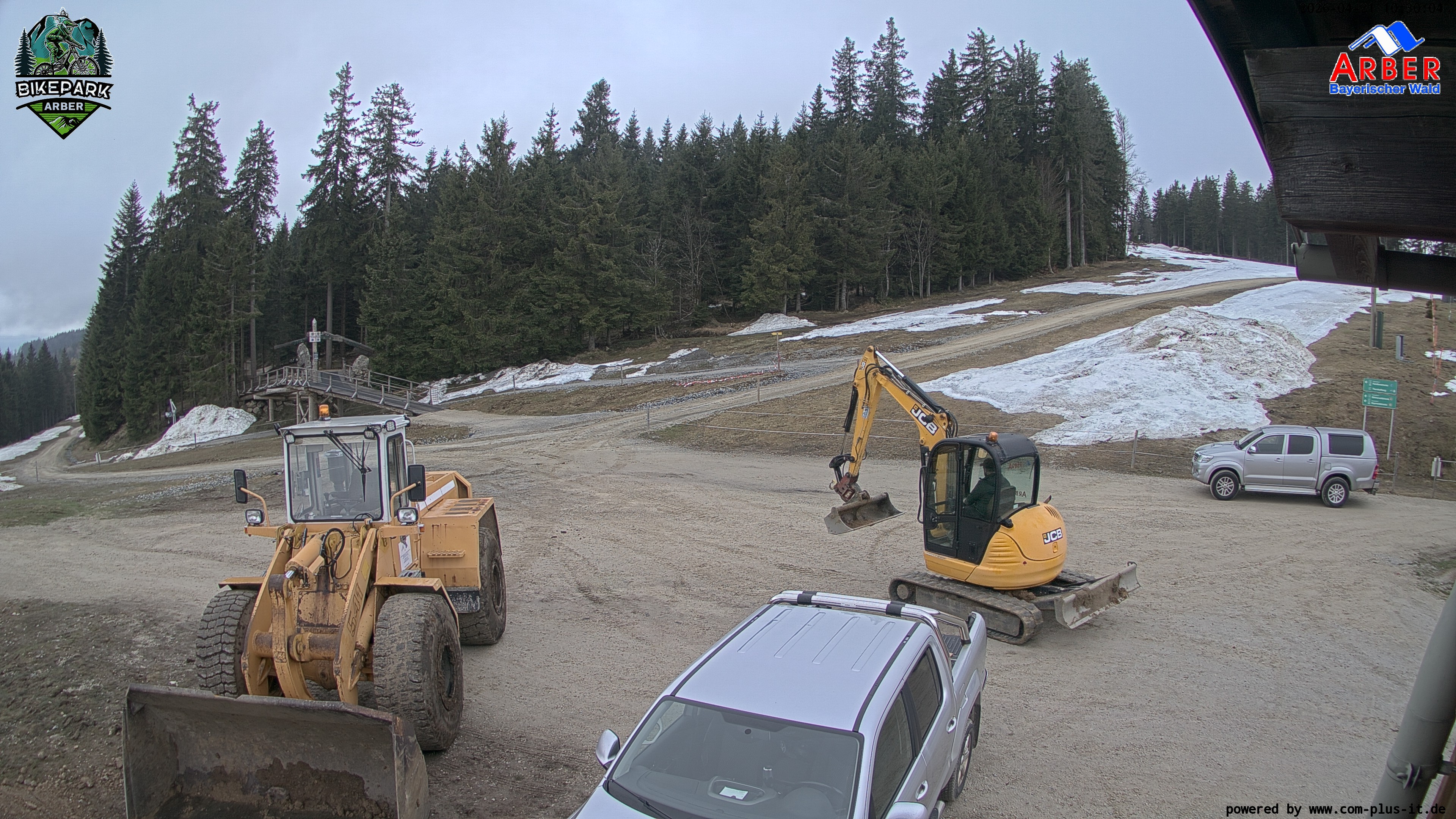 Archiv Foto Webcam ArBär Kinderland des Skigebiets am Arber