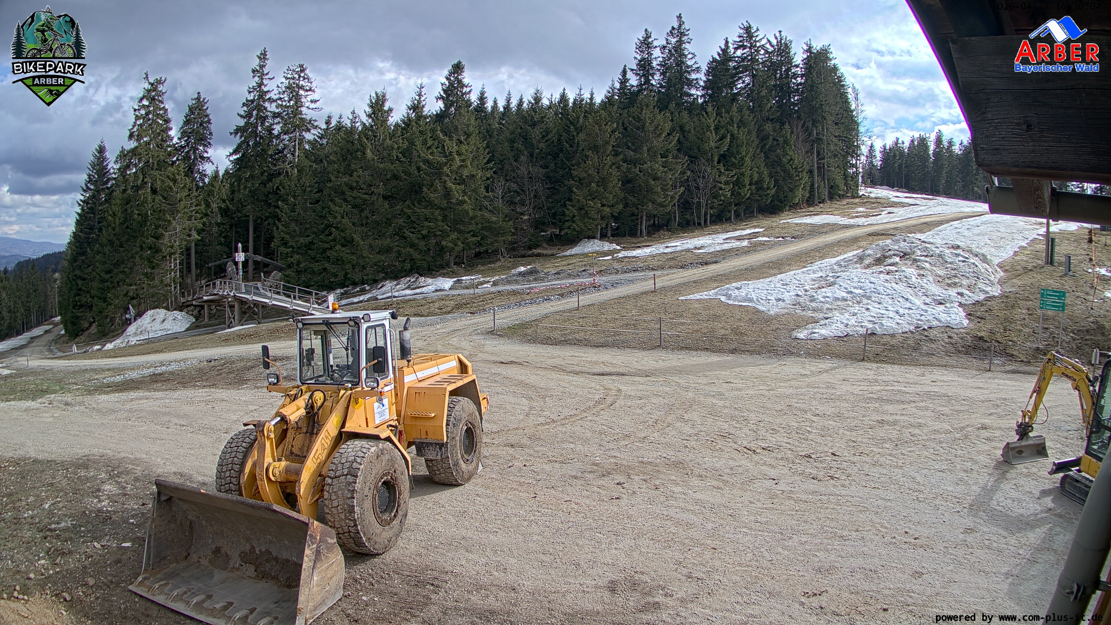 Archiv Foto Webcam ArBär Kinderland des Skigebiets am Arber