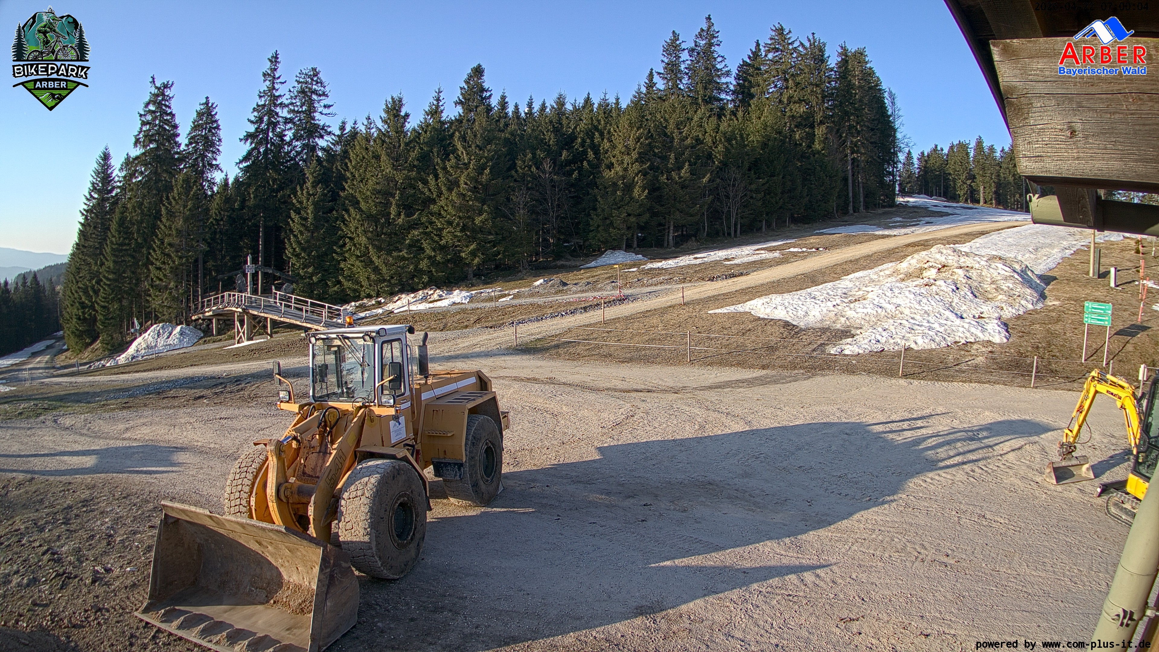 Archiv Foto Webcam ArBär Kinderland des Skigebiets am Arber