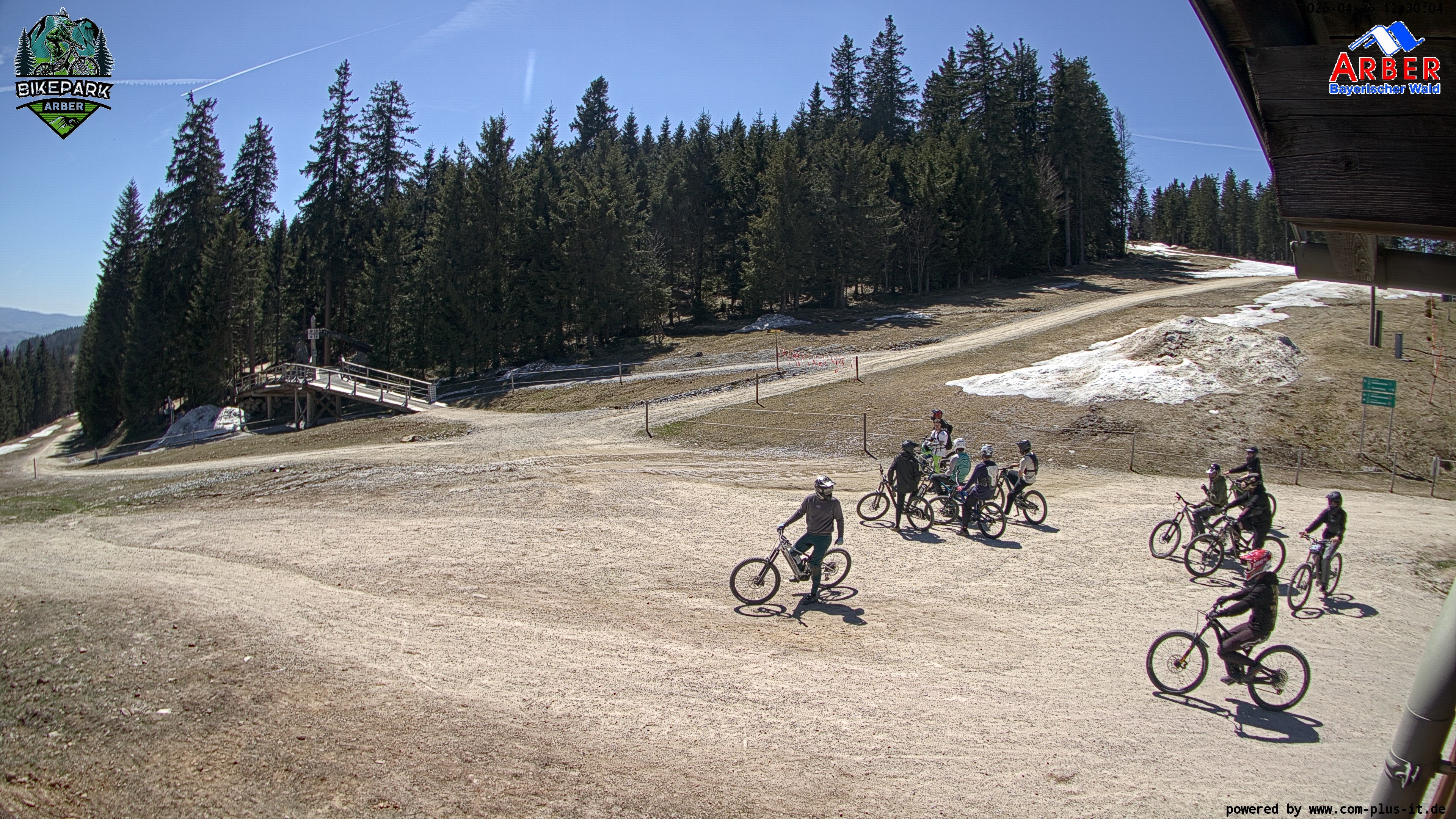 Archived image Webcam ArBär kids area at Arber mountain