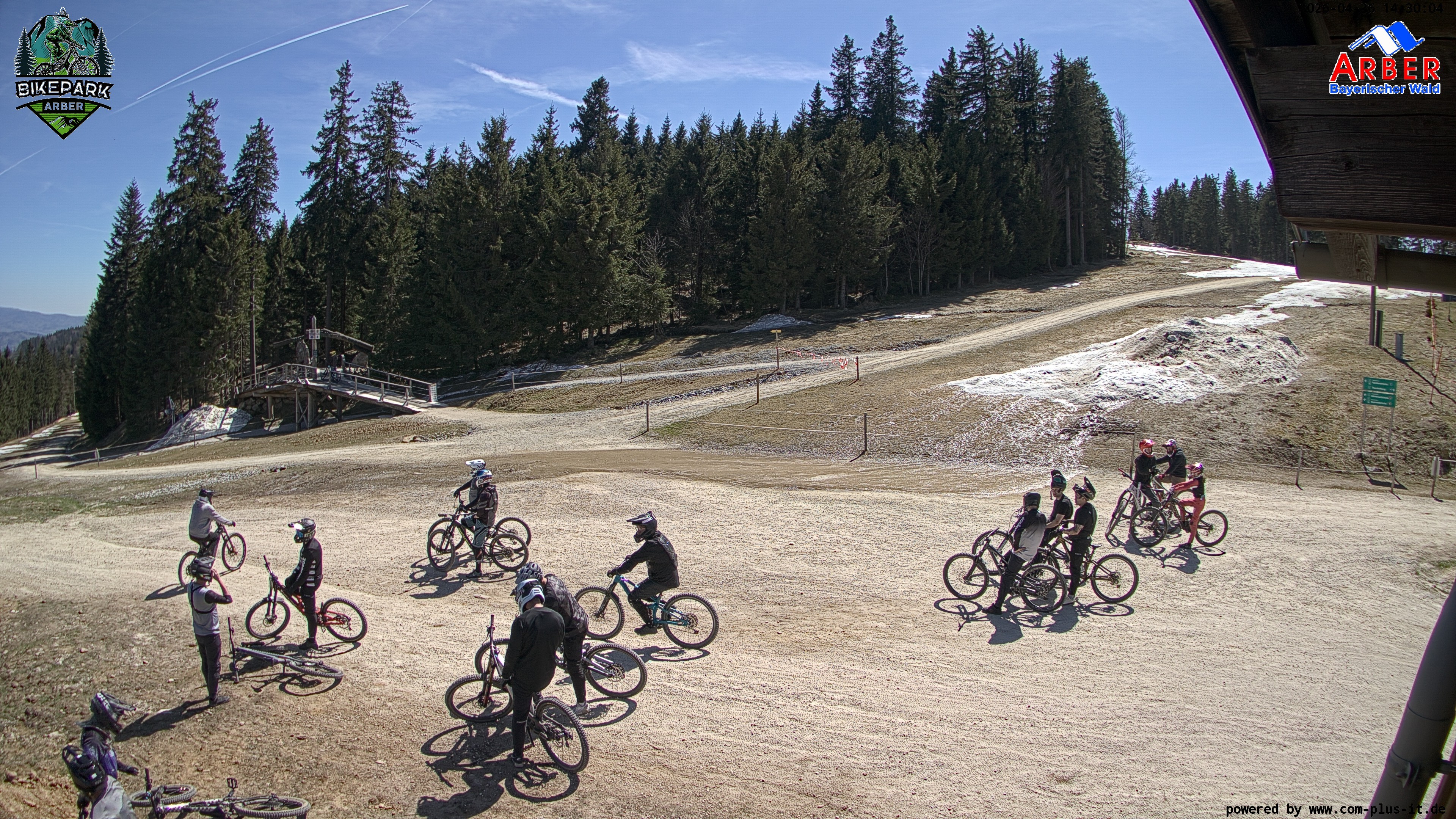 Archived image Webcam ArBär kids area at Arber mountain