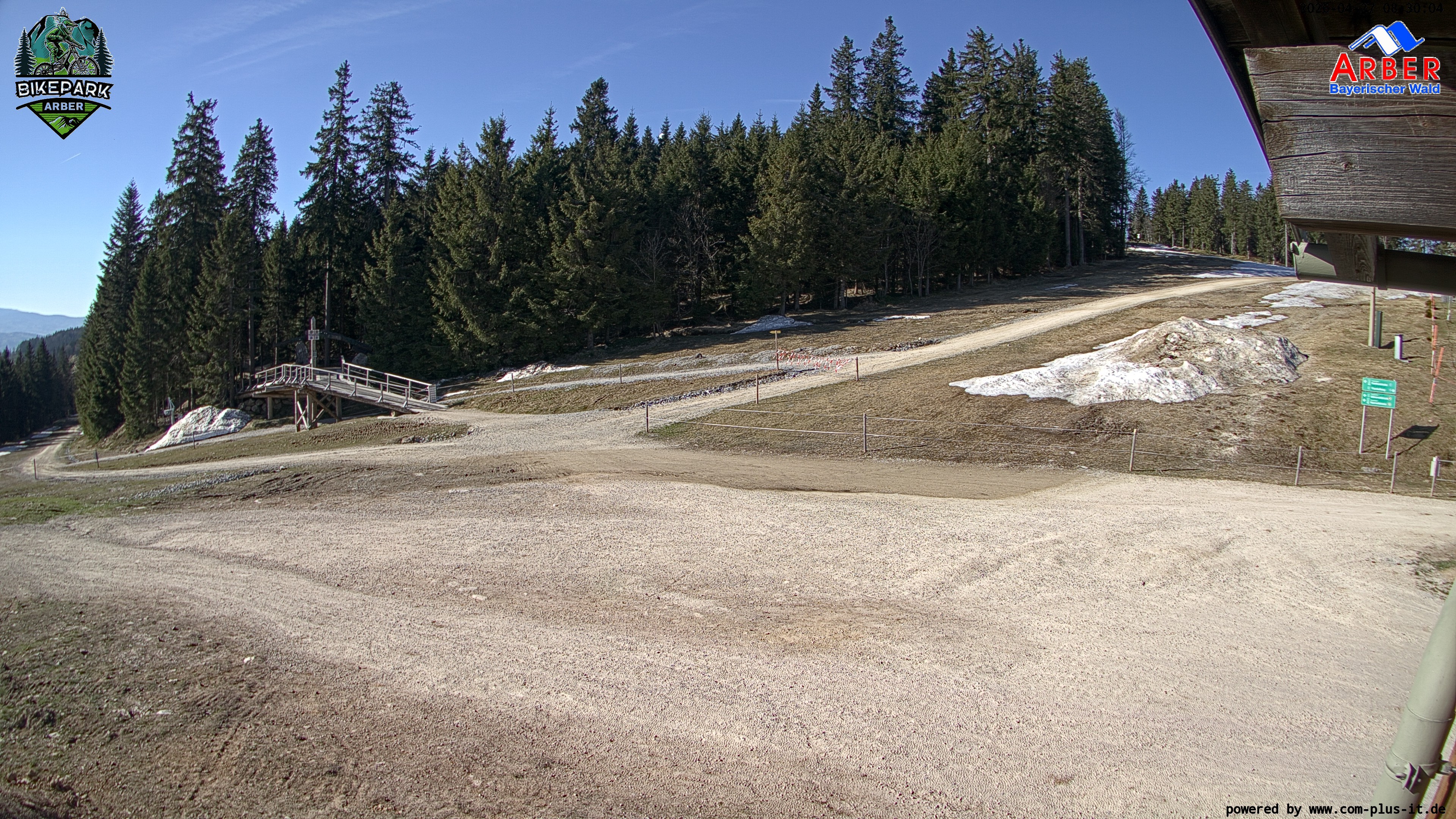 Archived image Webcam ArBär kids area at Arber mountain