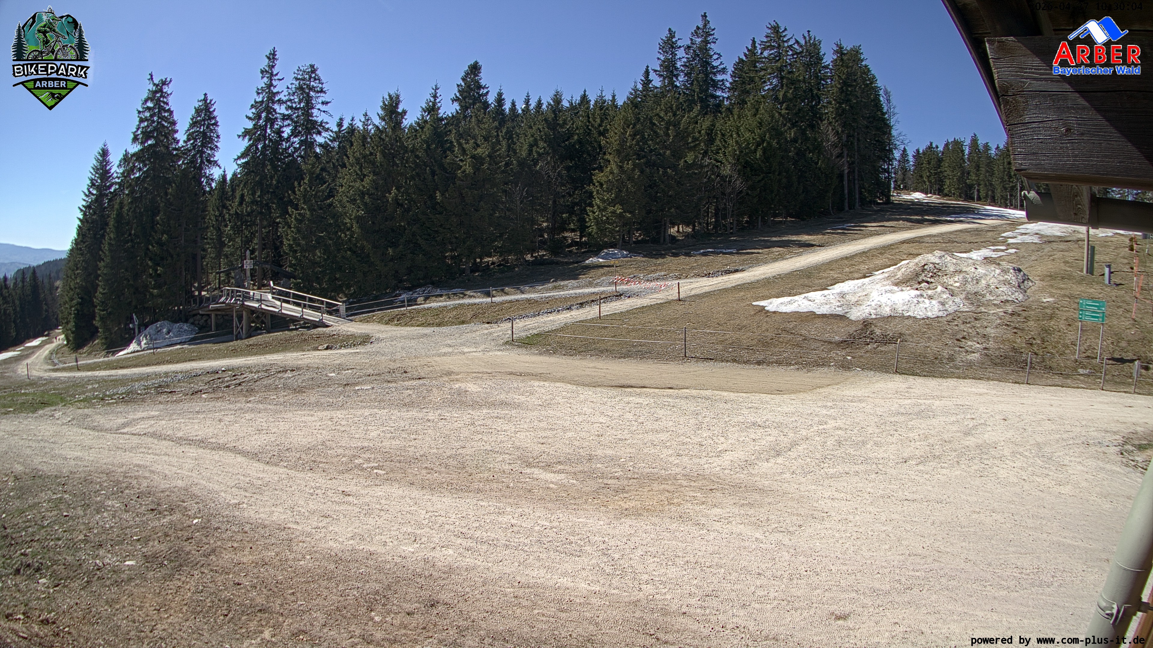 Archived image Webcam ArBär kids area at Arber mountain