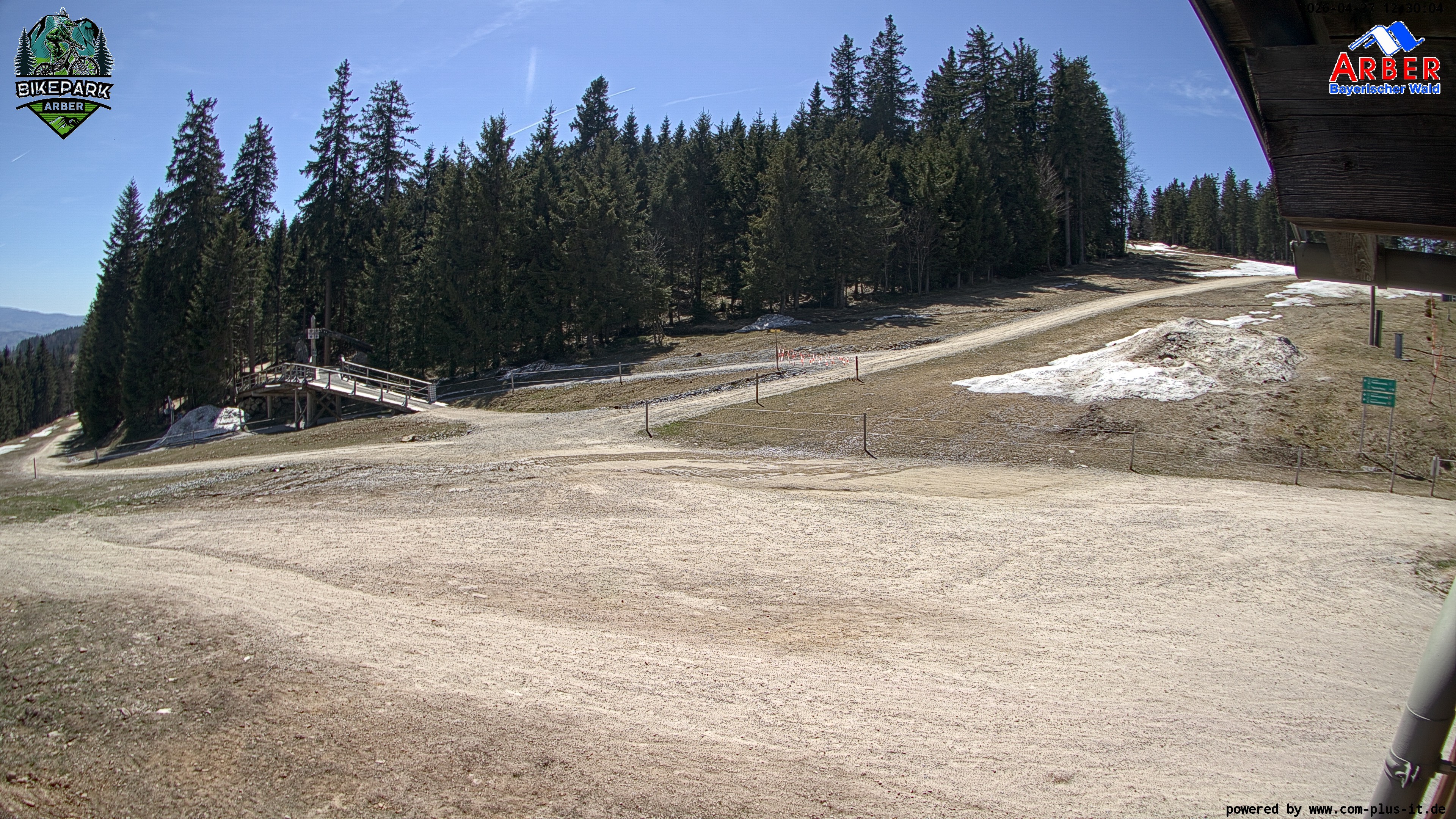 Archived image Webcam ArBär kids area at Arber mountain