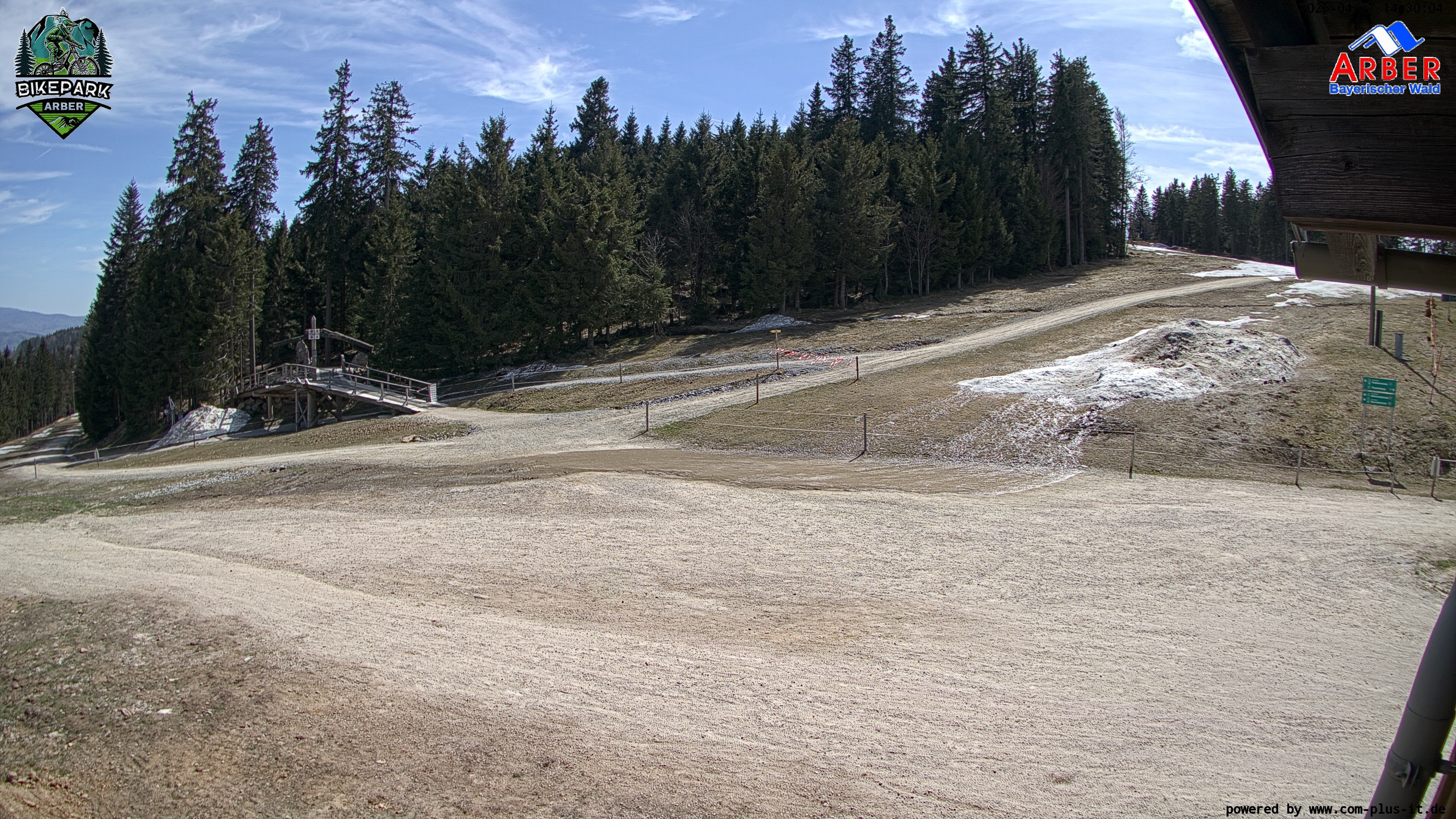 Archived image Webcam ArBär kids area at Arber mountain