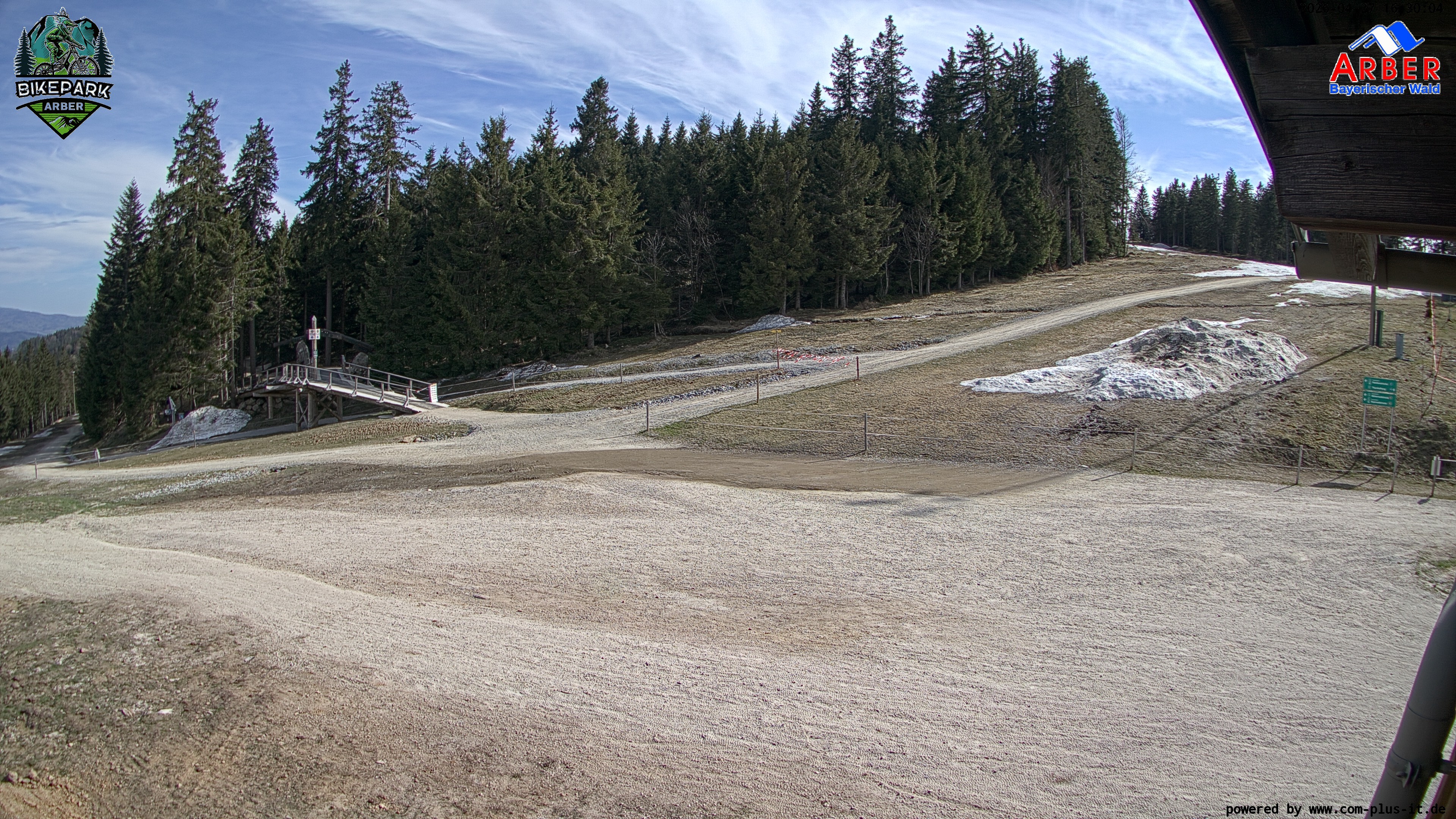 Archived image Webcam ArBär kids area at Arber mountain