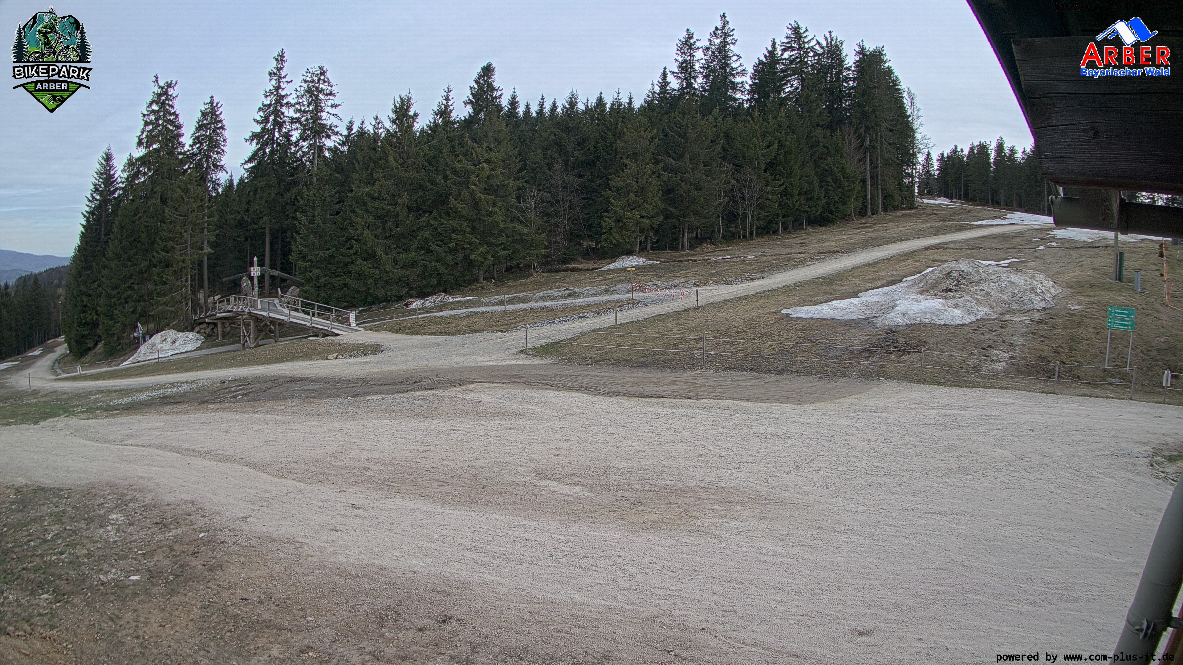 Archived image Webcam ArBär kids area at Arber mountain