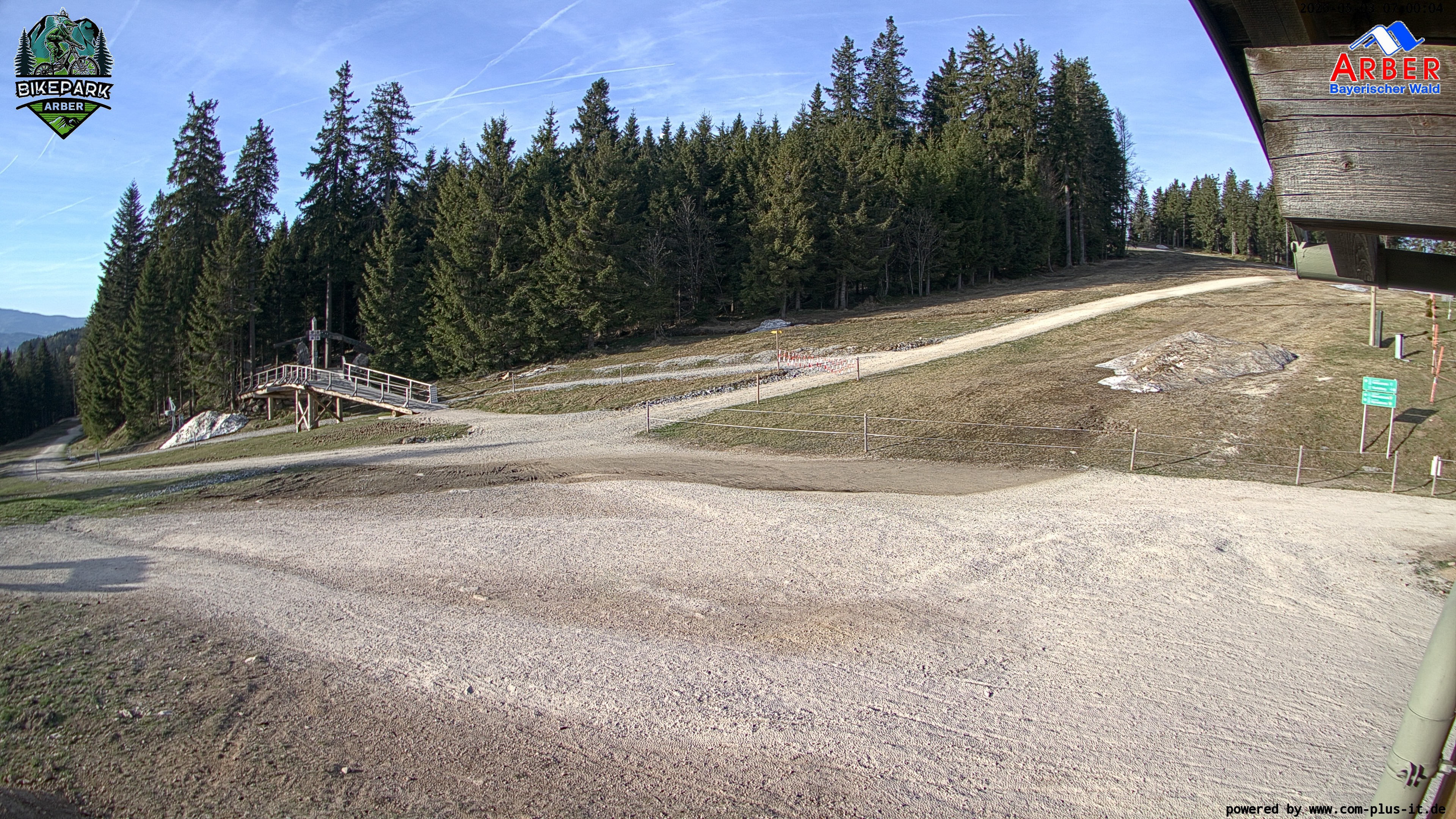 Archived image Webcam ArBär kids area at Arber mountain